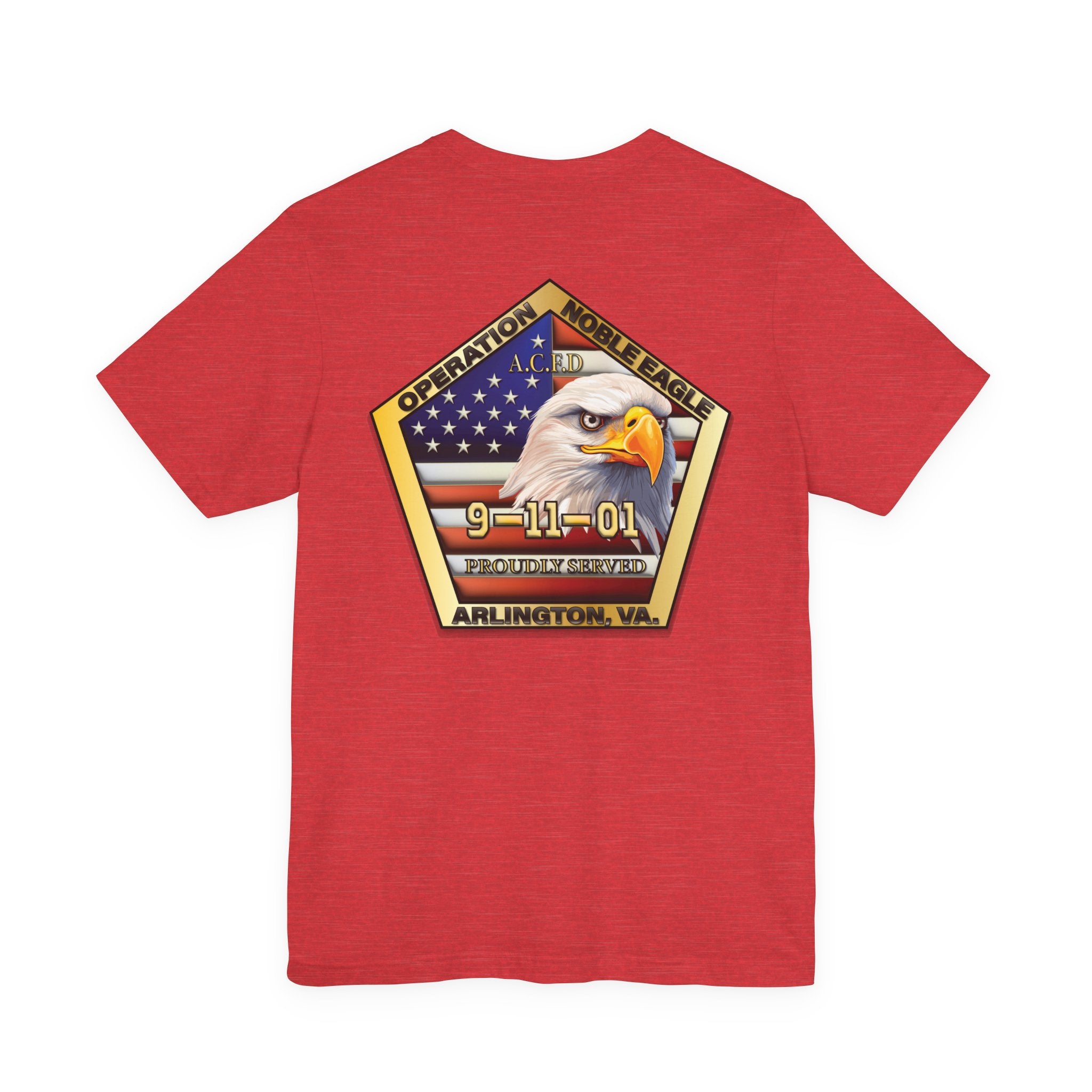 Arlington Badge/Noble Eagle - Bella+Canvas Soft Unisex Tee