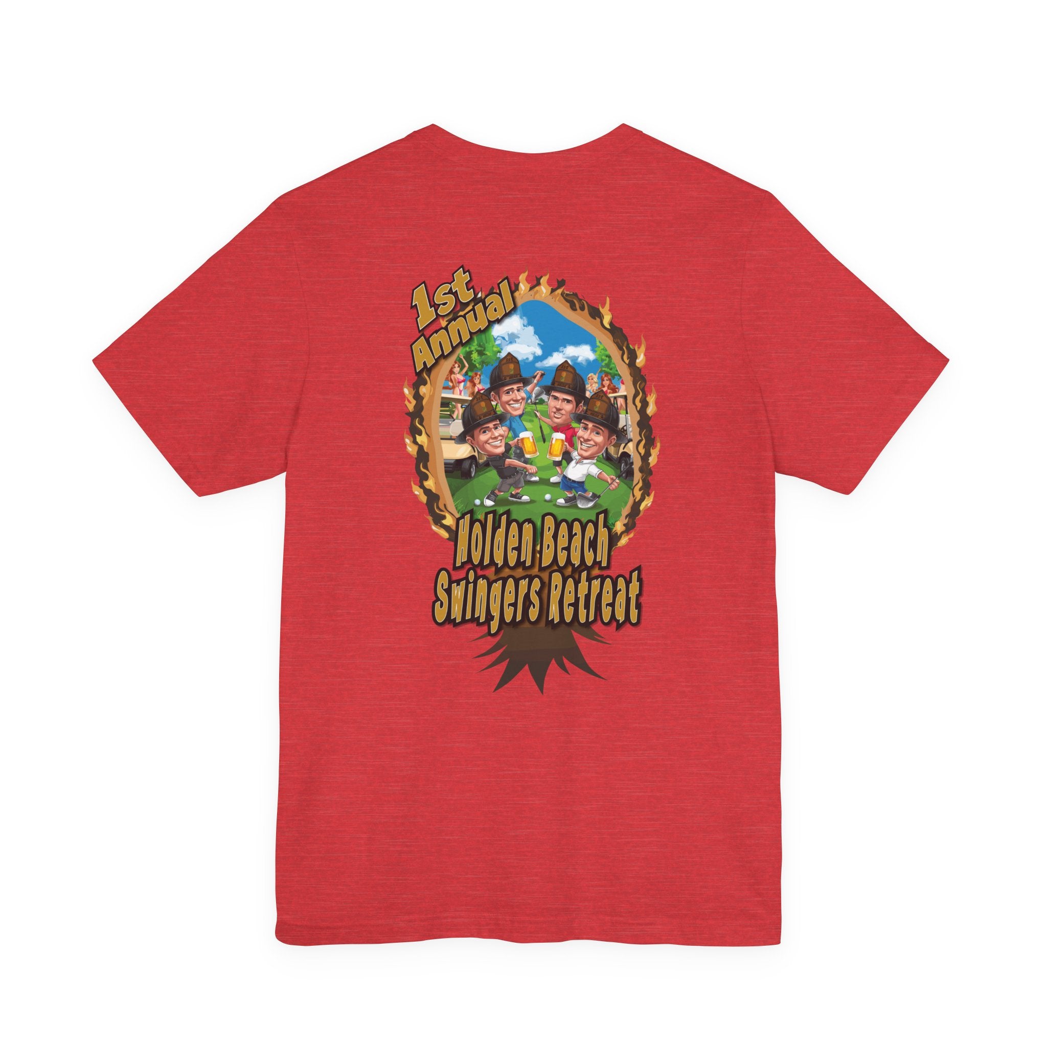 Holden Beach Swingers Retreat- Bella+Canvas Soft Unisex Tee