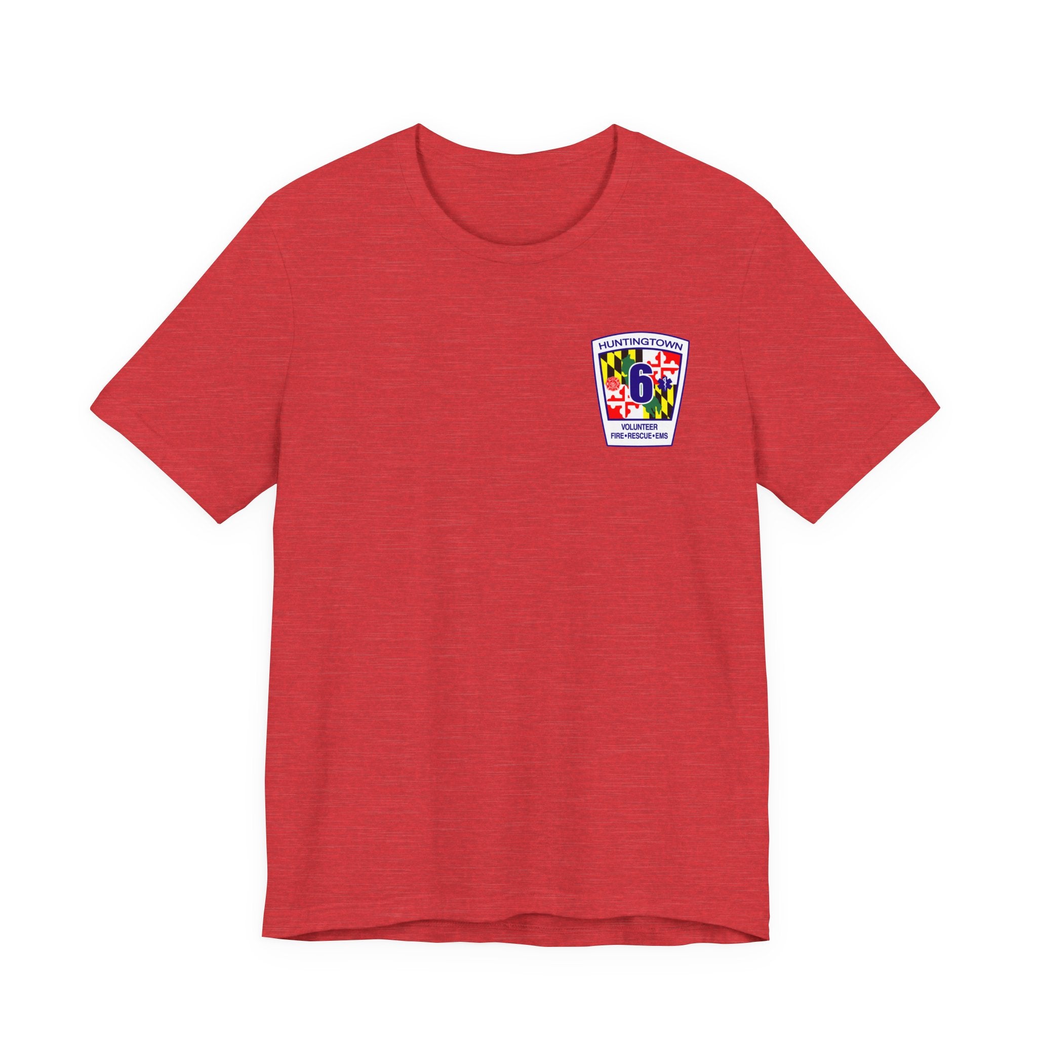 Huntingtown Vol. Fire Boat 6 - Bella+Canvas Soft Unisex Tee