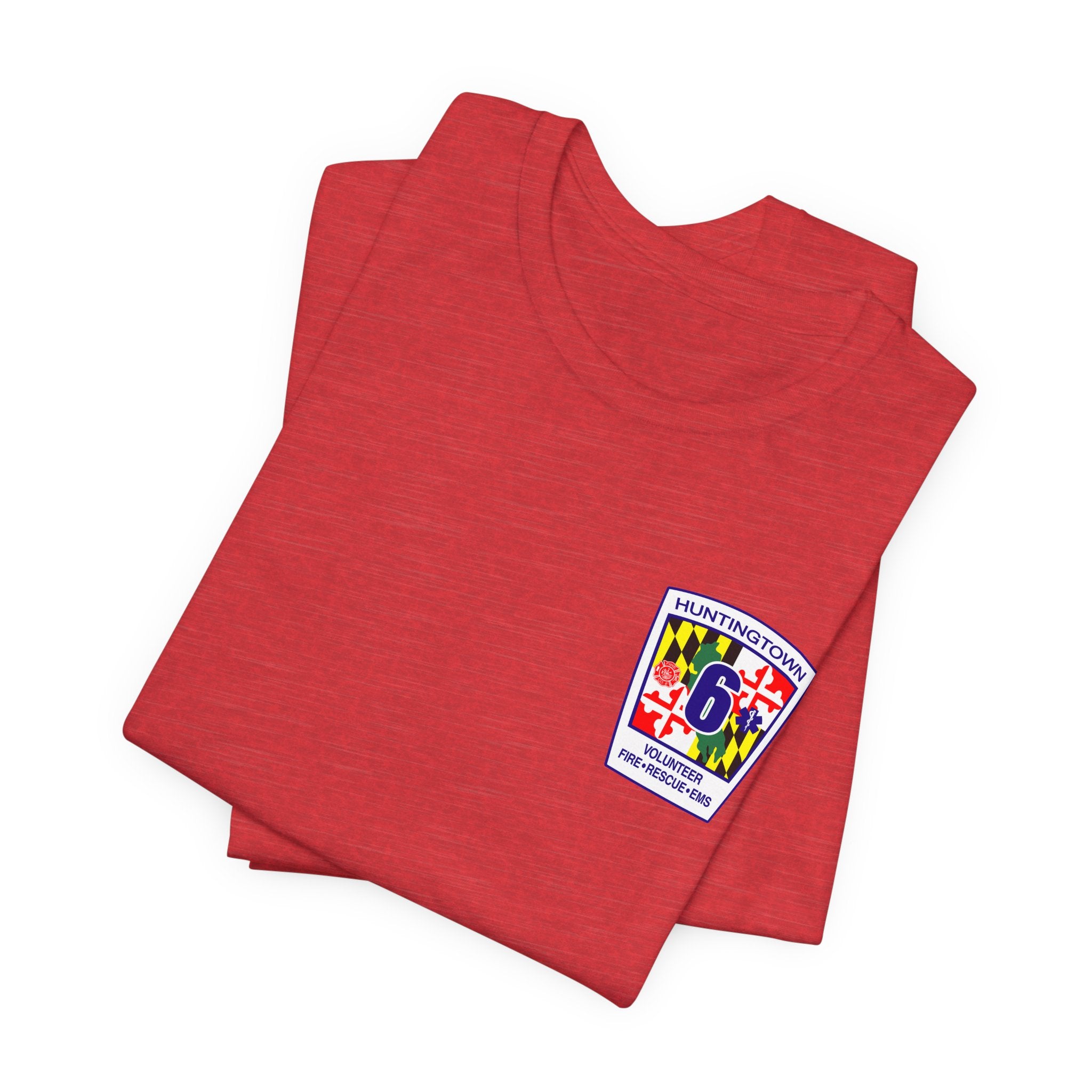 Huntingtown Vol. Fire Boat 6 - Bella+Canvas Soft Unisex Tee
