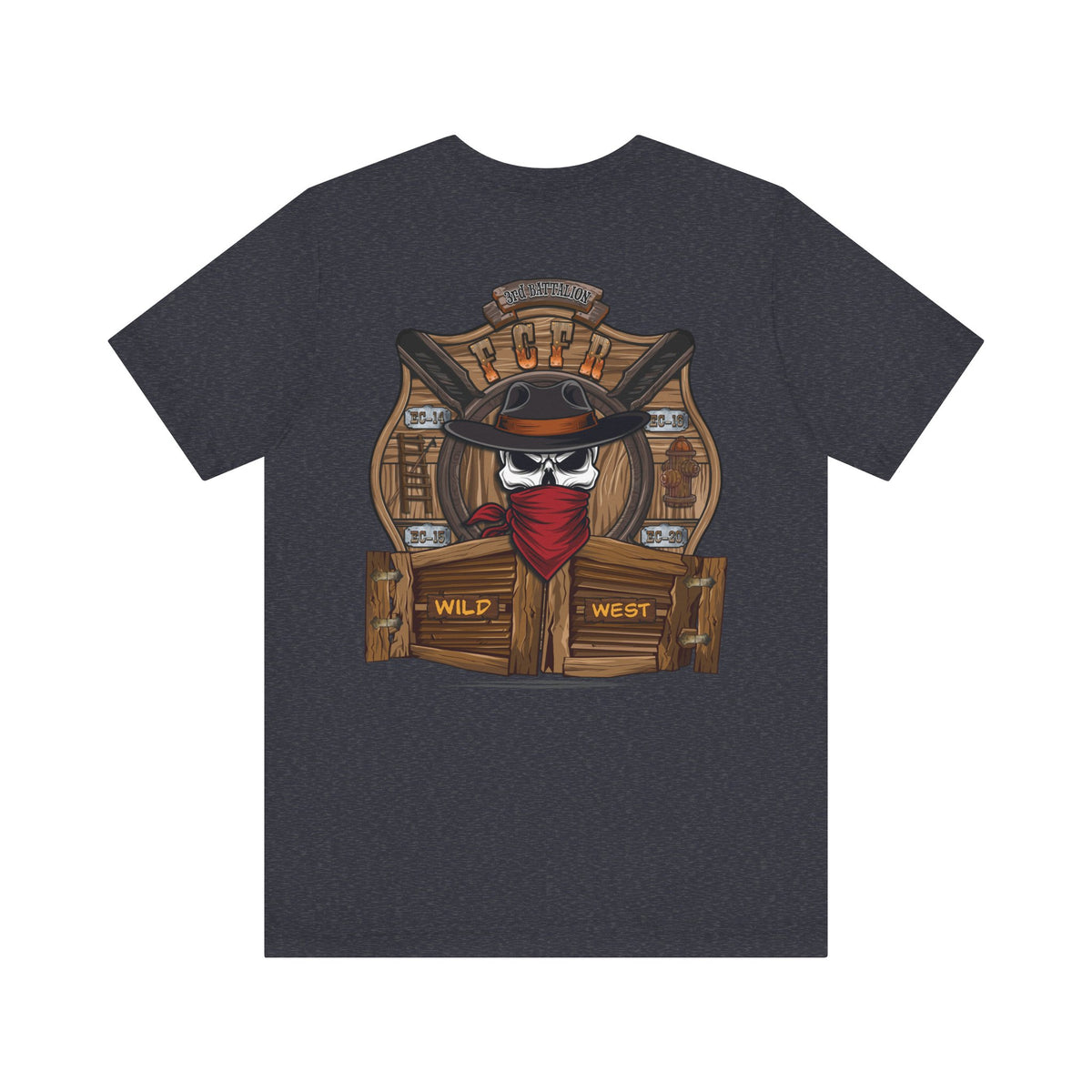Frederick County VA Fire 3rd Battalion - Bella+Canvas Soft Unisex Tee