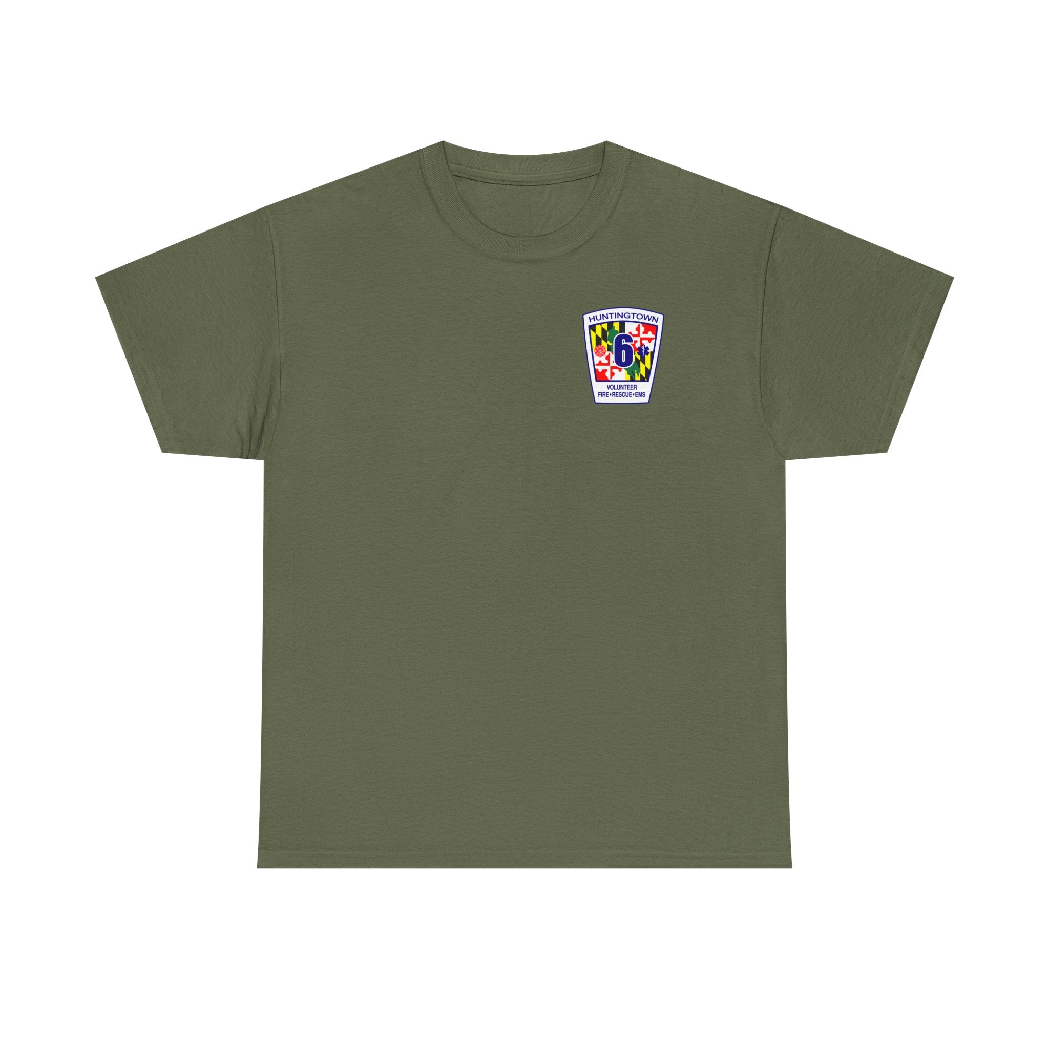 Huntingtown Vol. Fire Boat 6 - Heavy Cotton Unisex Tee