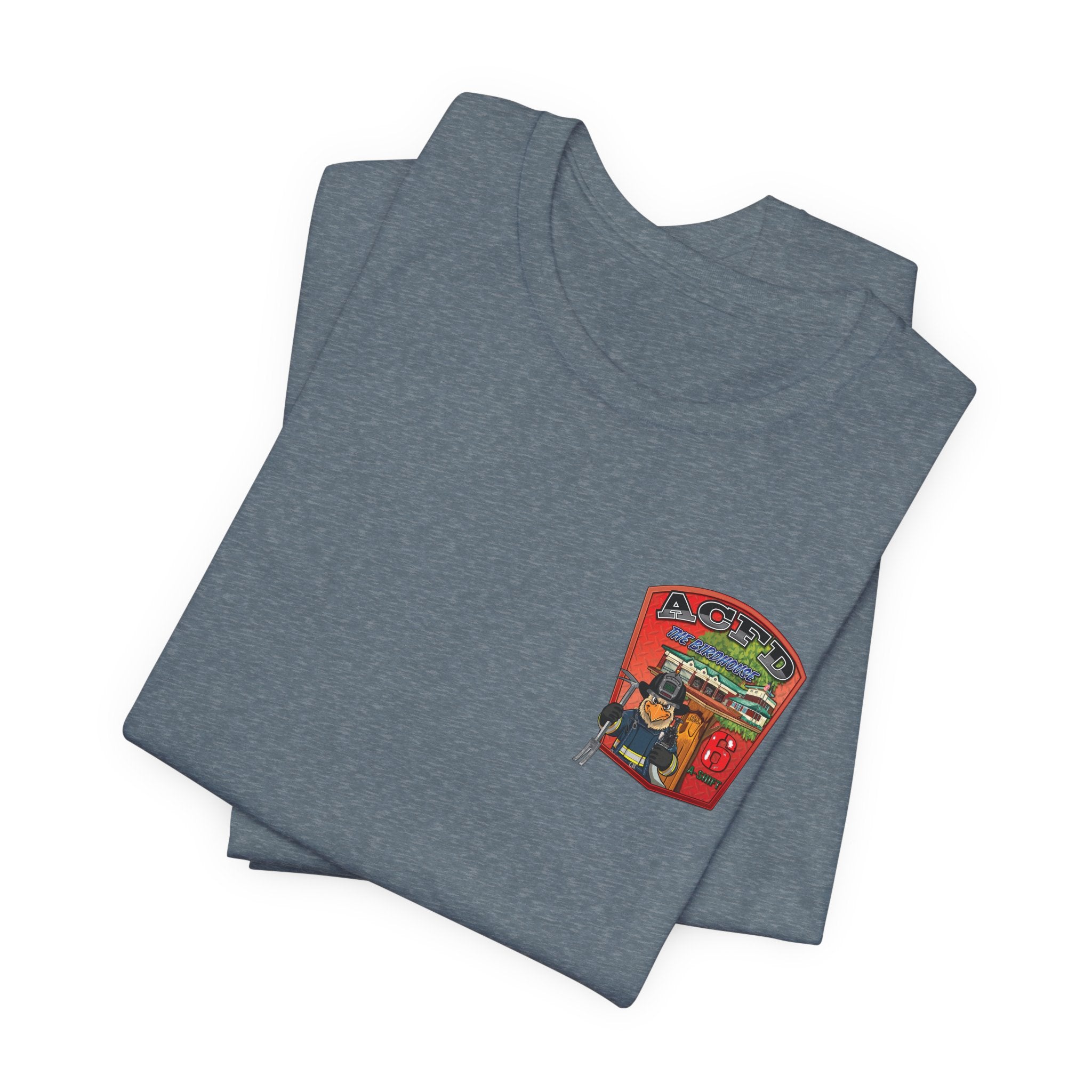 Arlington Station 6 A-Shift BirdHouse - Bella+Canvas Soft Unisex Tee