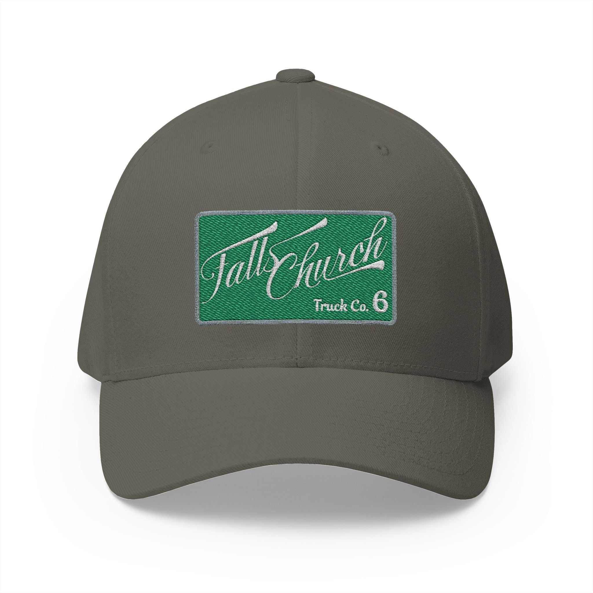 Arlington Falls Church Truck 6 - FLEXFIT Closed-Back Structured Cap (Embroidery)