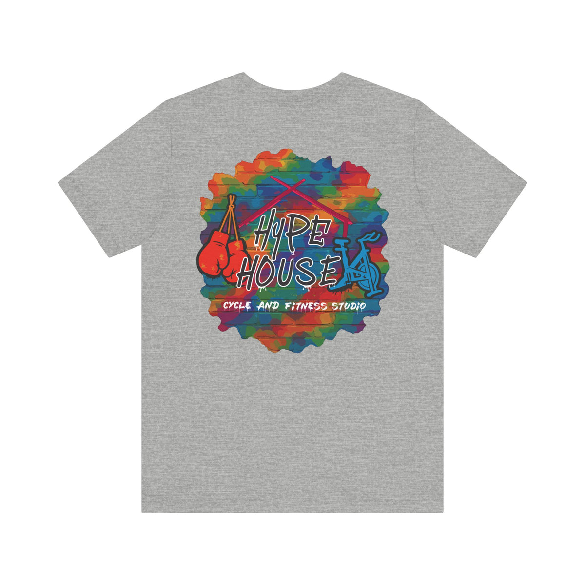 HH Cycle Color Logo light colors - Unisex Jersey Short Sleeve Tee
