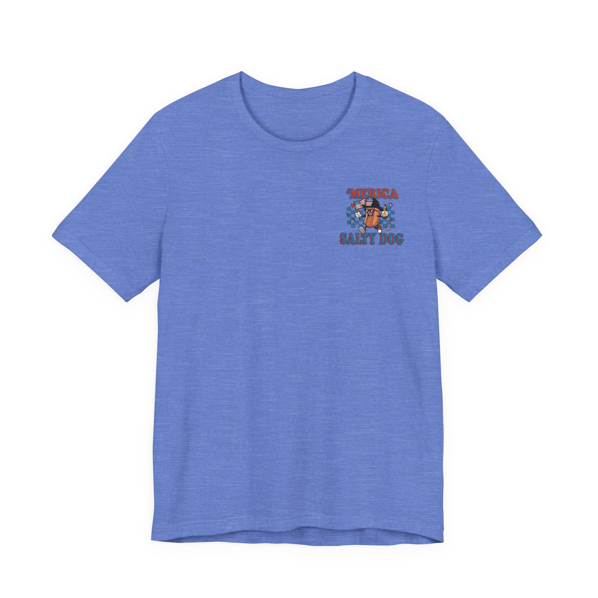 Salty Dog 'Merica Shirt - Bella-Canva Soft Jersey Short Sleeve Tee