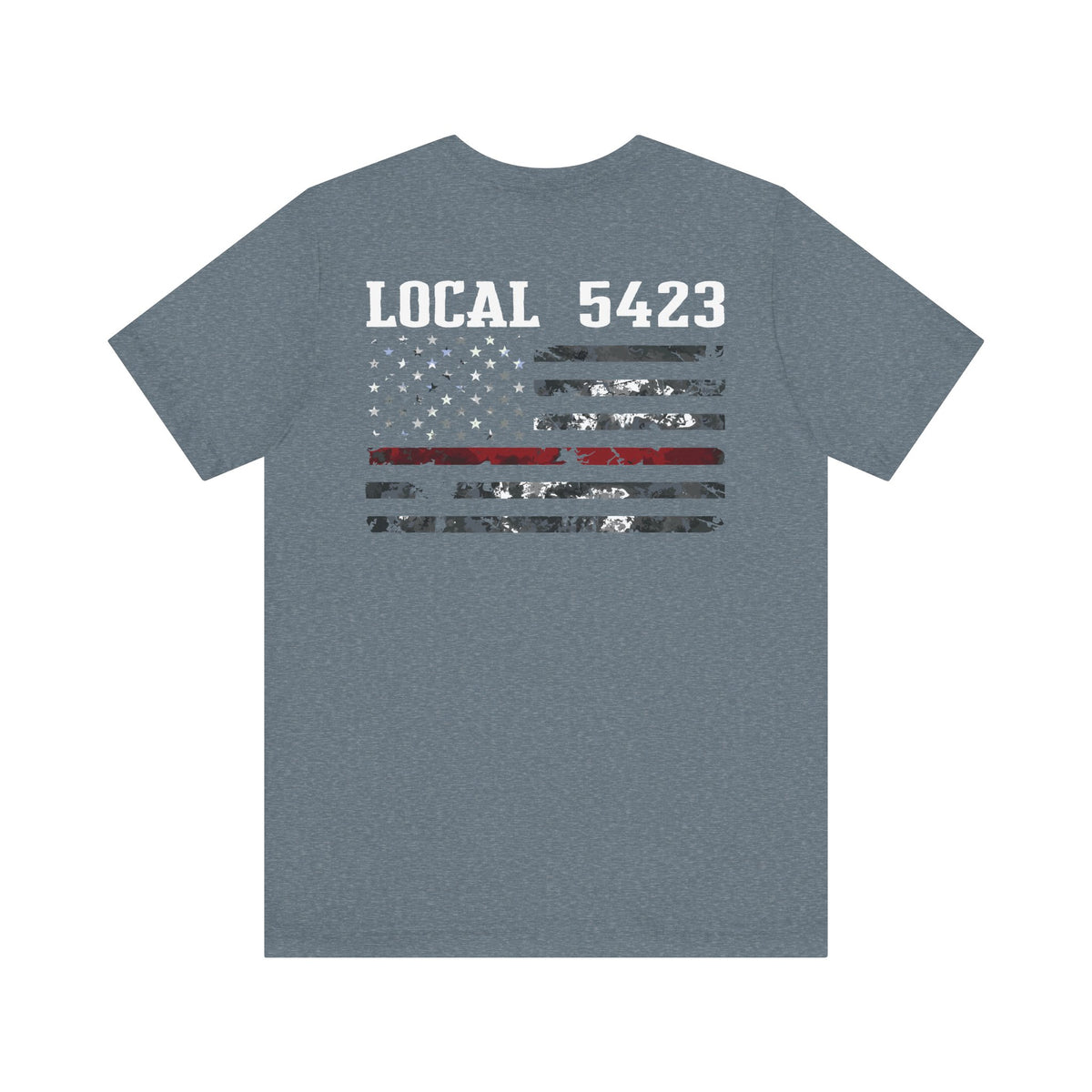Manheim Township Local 5423 white - Bella+Canvas Soft Unisex Tee