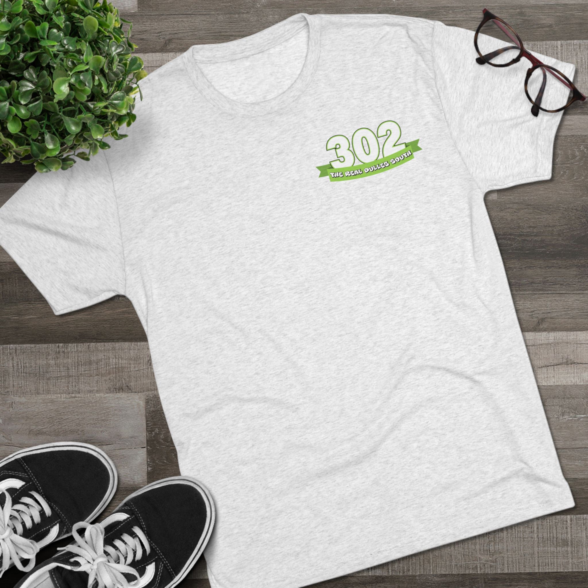 MWAA 302 Real Dulles South - NextLevel Tri-Blend Crew Tee unisex