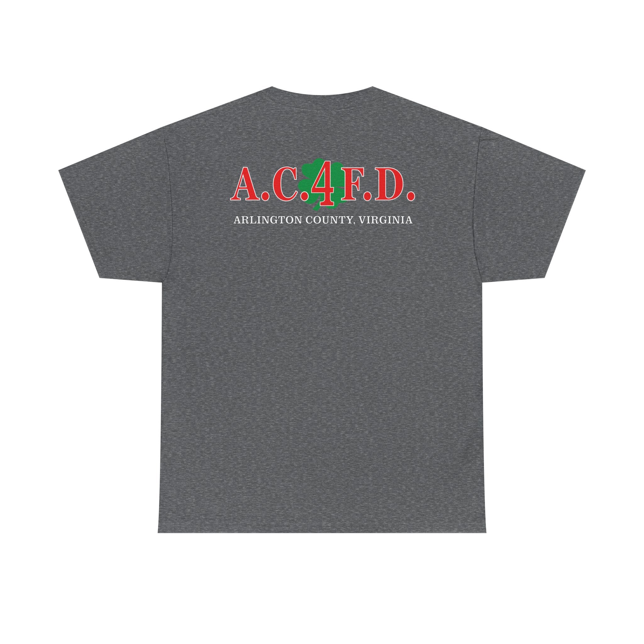 Station 4 Rat Pack front /AC4FD back - Gildan 100% Cotton Tee Unisex Heavy