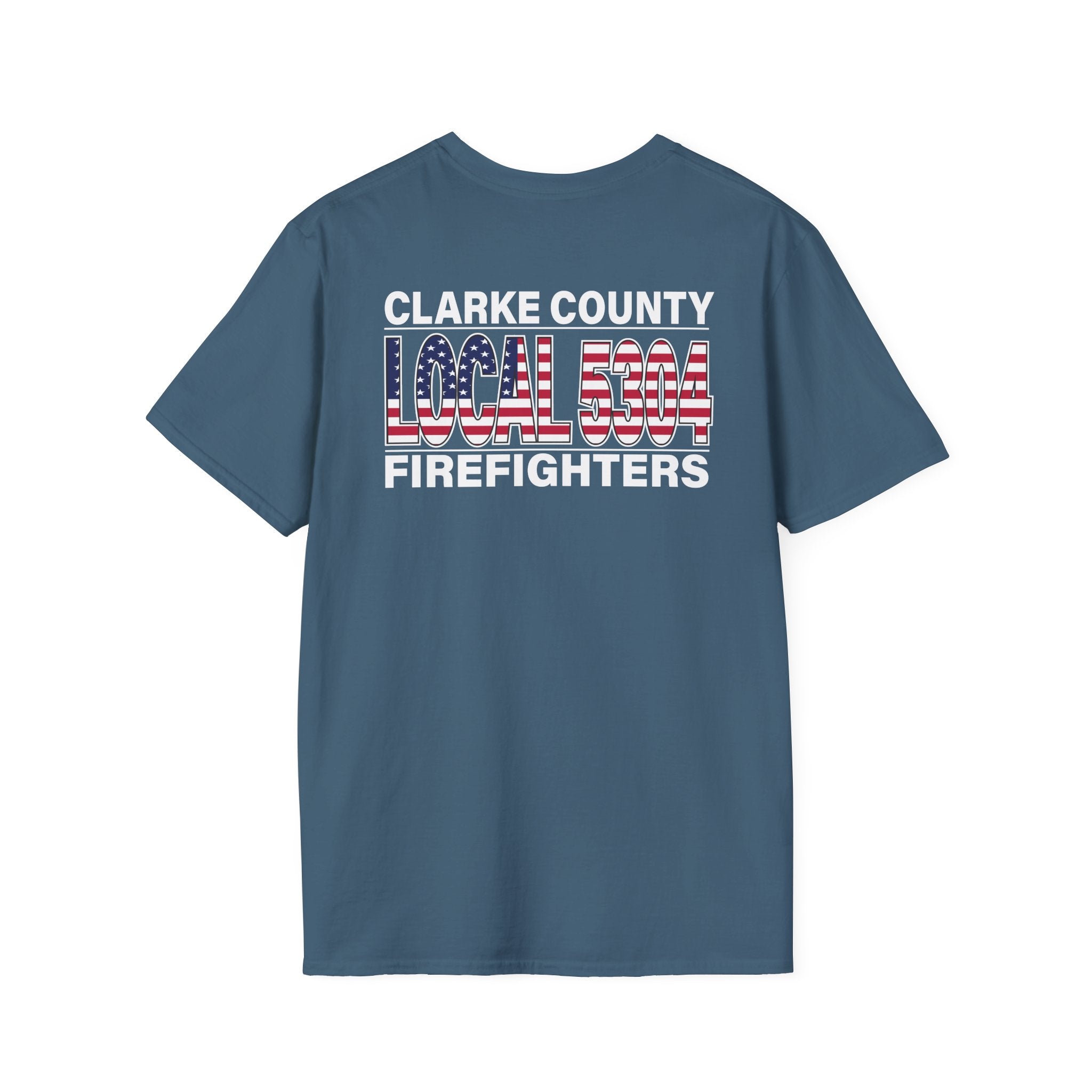 Clarke County Local 5304 version 3 (Portion of Proceeds go to Local 5304)  - Gildan Soft Cotton Softstyle T-Shirt