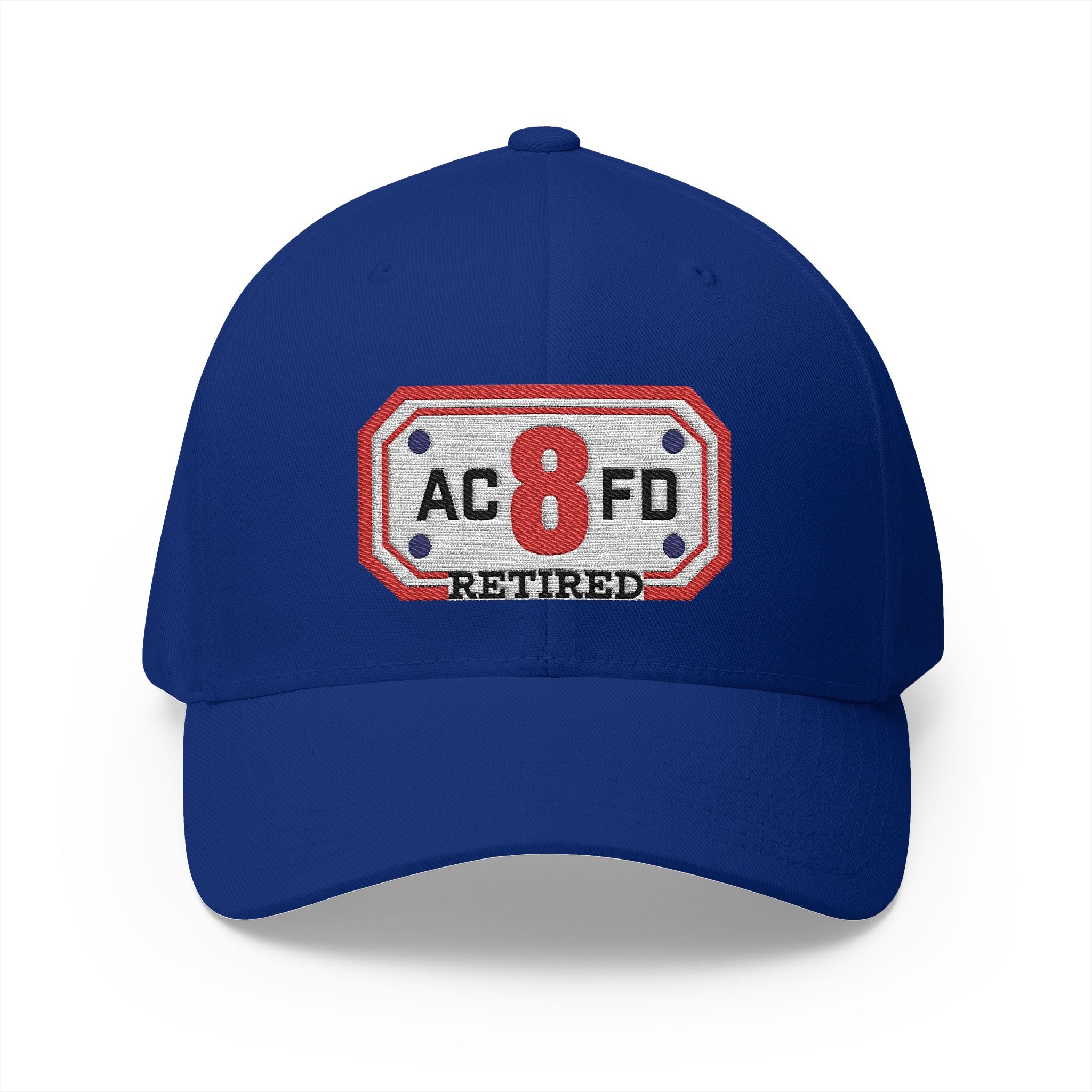 Retired Arlington Engine 8 - FLEXFIT Closed-Back Structured Cap (Embroidery)
