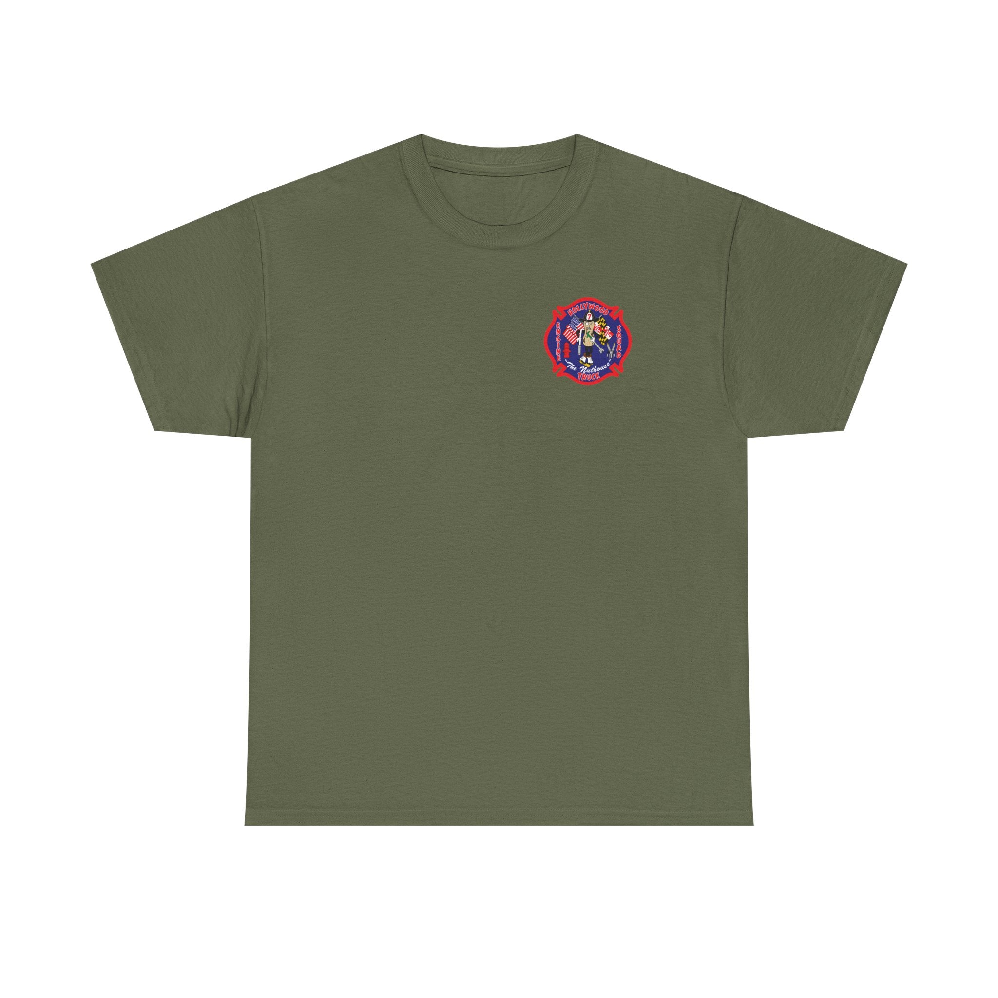 Hollywood MD Vol Fire Ladder Co. 7 - Heavy Cotton Unisex Tee -