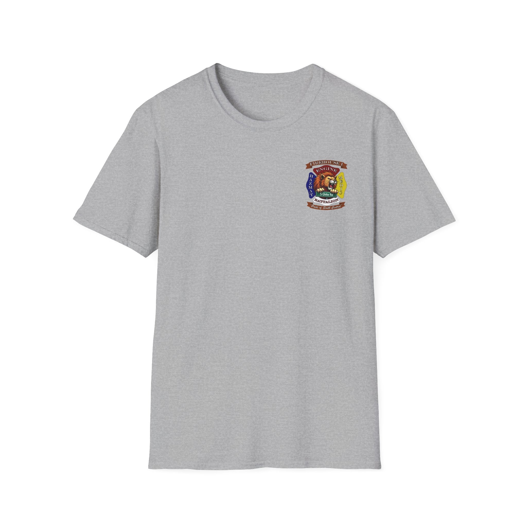 "South Central" Station 1 (version 4) - Gildan Soft Cotton Softstyle T-Shirt