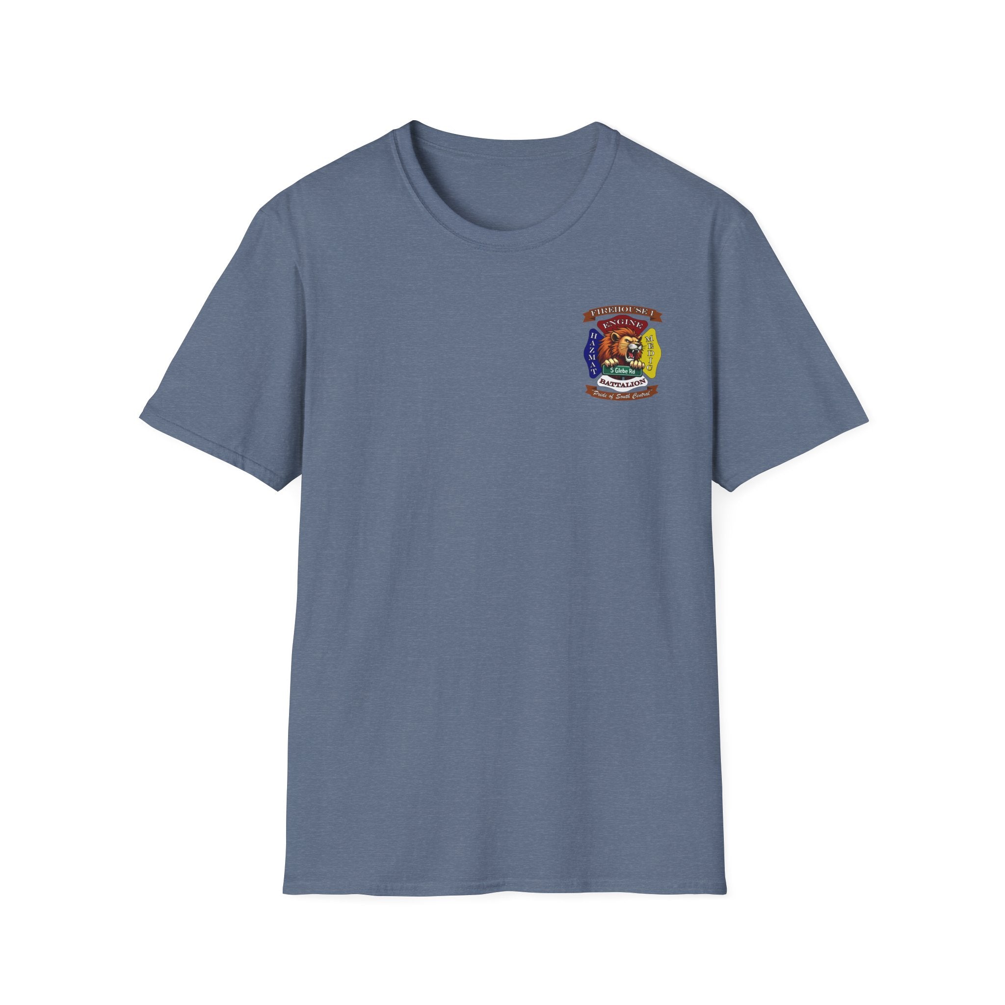 "South Central" Station 1 (version 4) - Gildan Soft Cotton Softstyle T-Shirt