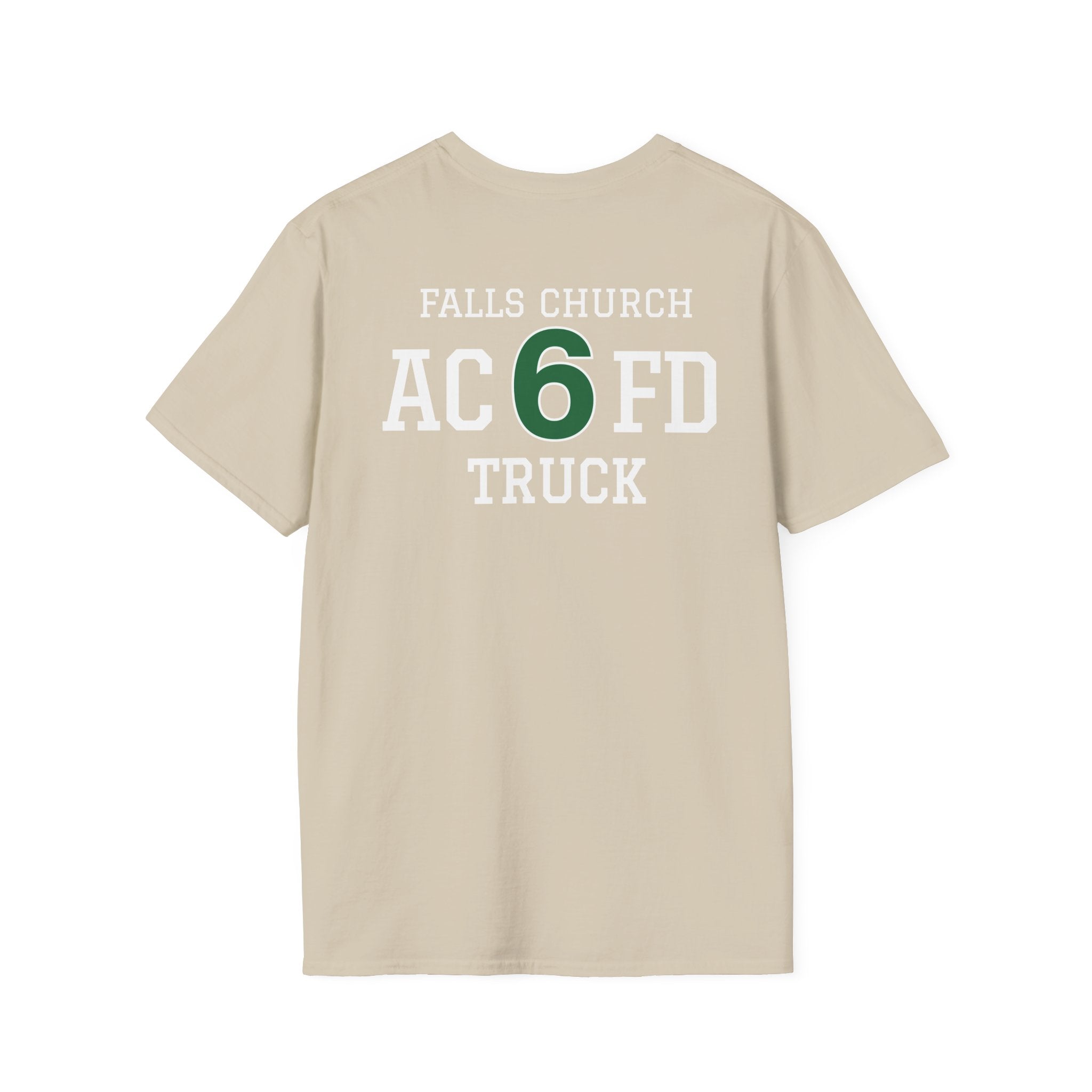 Truck 6 Falls Church - Gildan Soft Cotton Softstyle T-Shirt