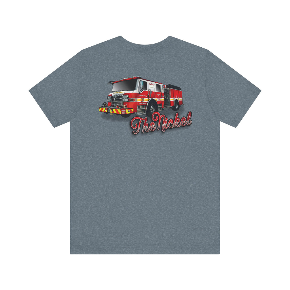 LCFR Hamilton Station 5 version 4 Nickel Back- Bella+Canvas Soft Unisex Tee