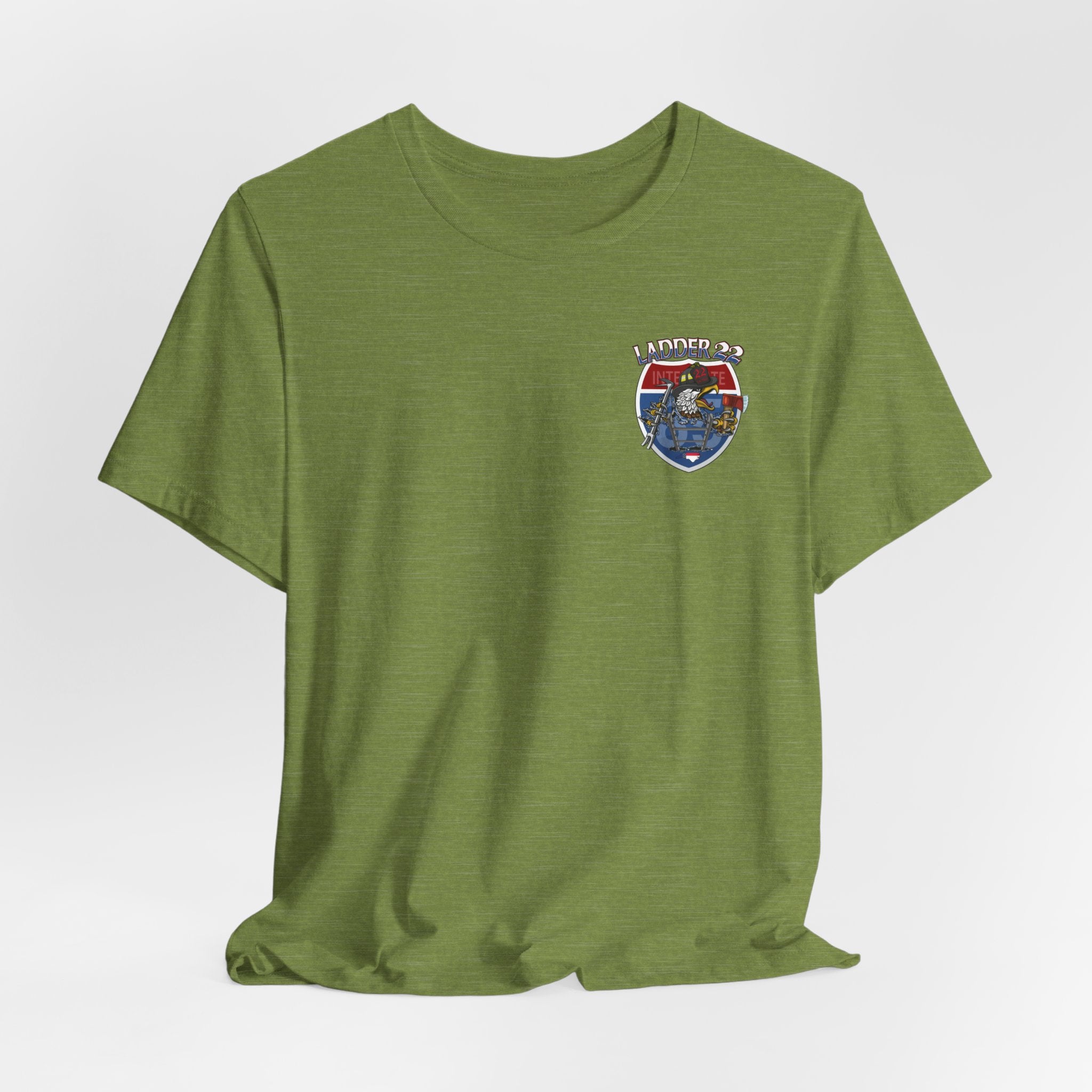 Thomasville Fire NC Ladder 22  - Bella+Canvas Soft Unisex Tee