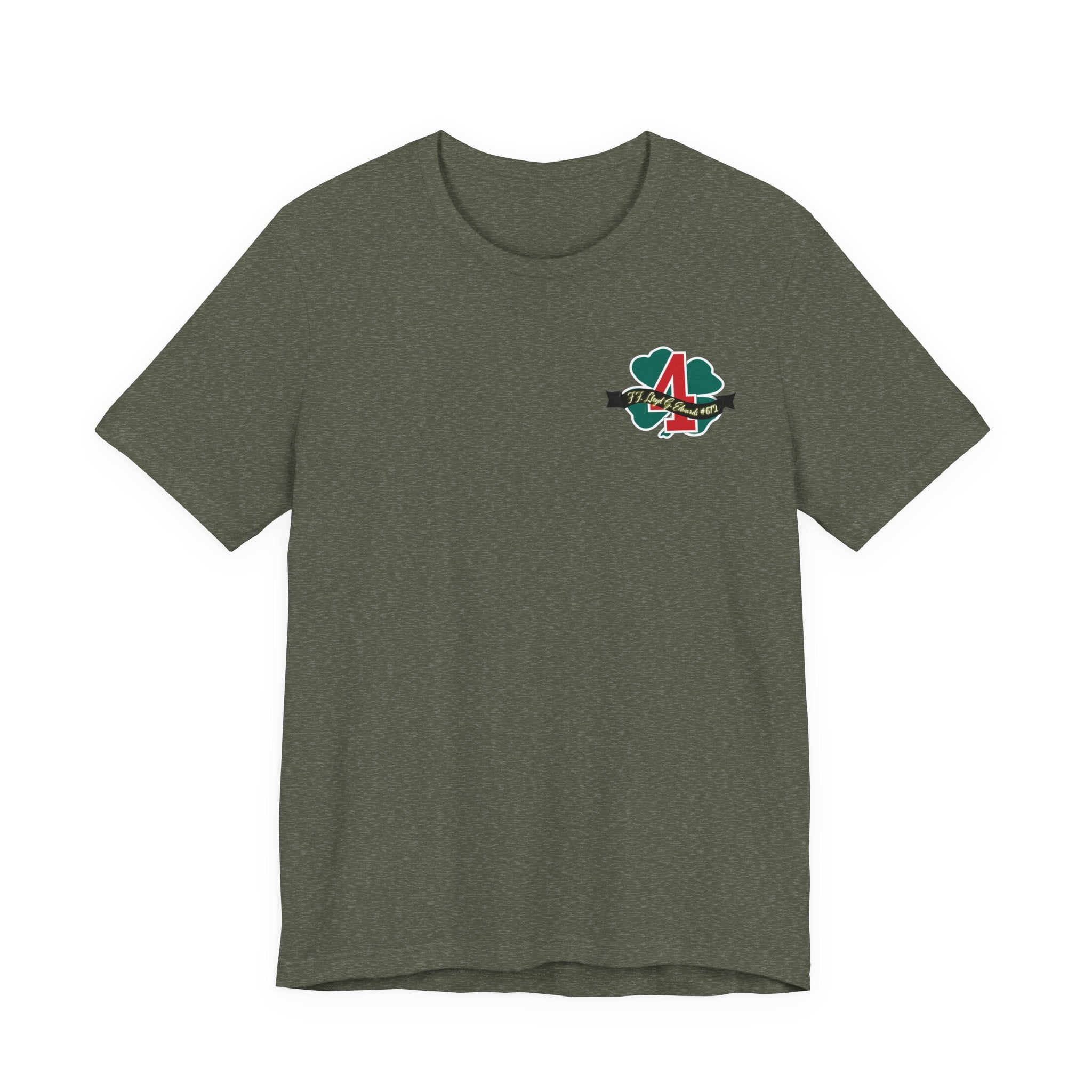Clover Lloyd Edwards Memorial Shirt  - Unisex Jersey Short Sleeve Tee