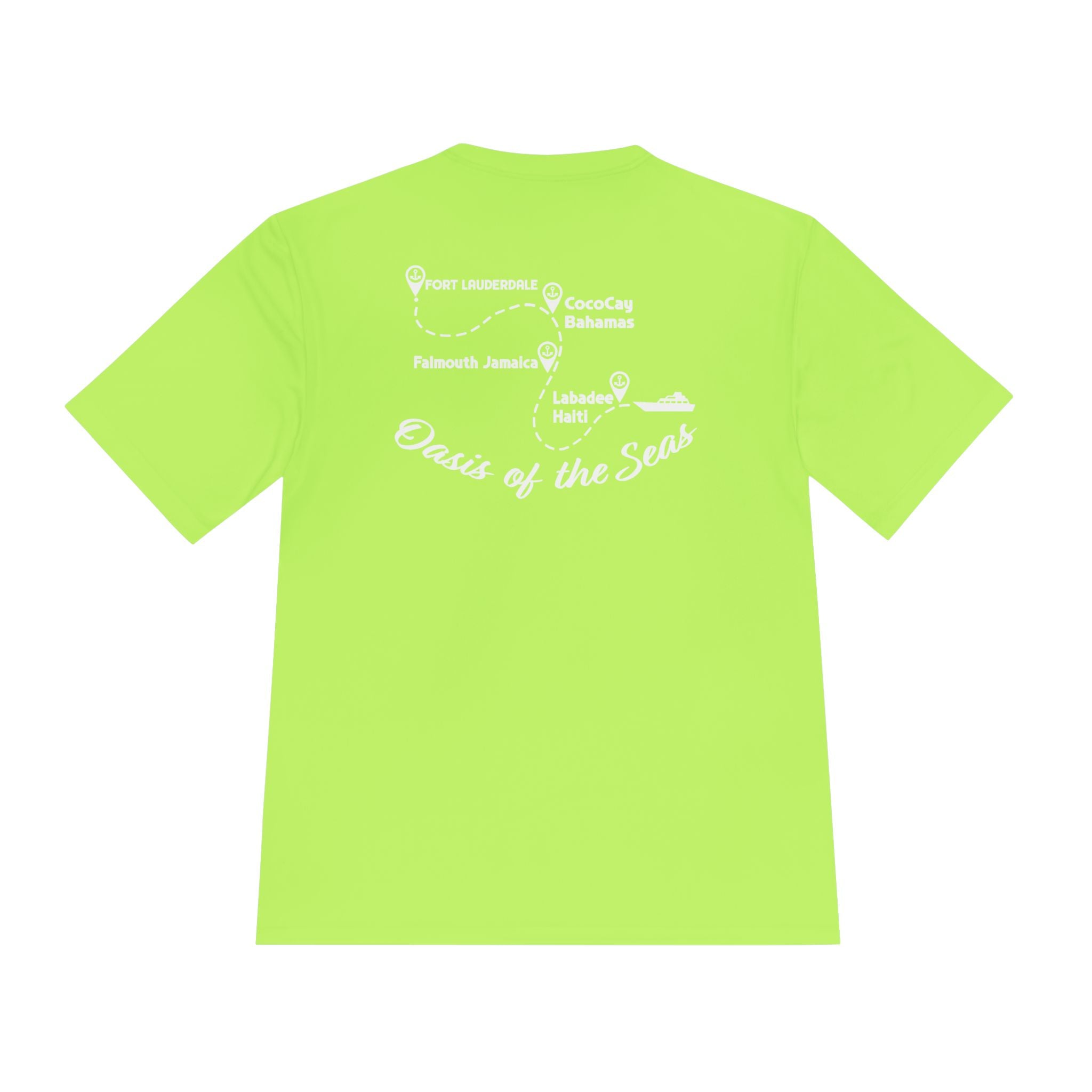Bennet Family Cruise White Text- Unisex Moisture Wicking Tee