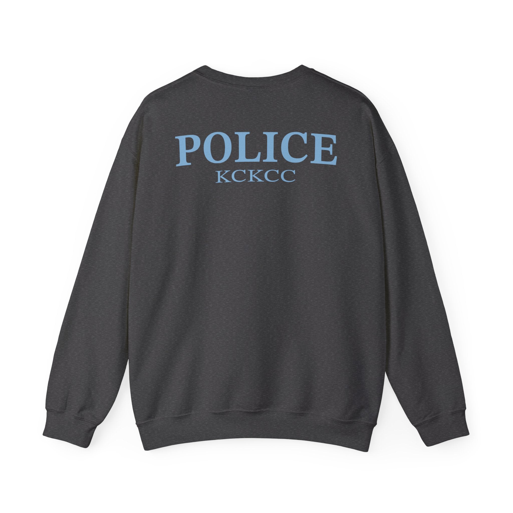 Kansas City College Police Blue Patch - Unisex Heavy Blend™ Crewneck Sweatshirt
