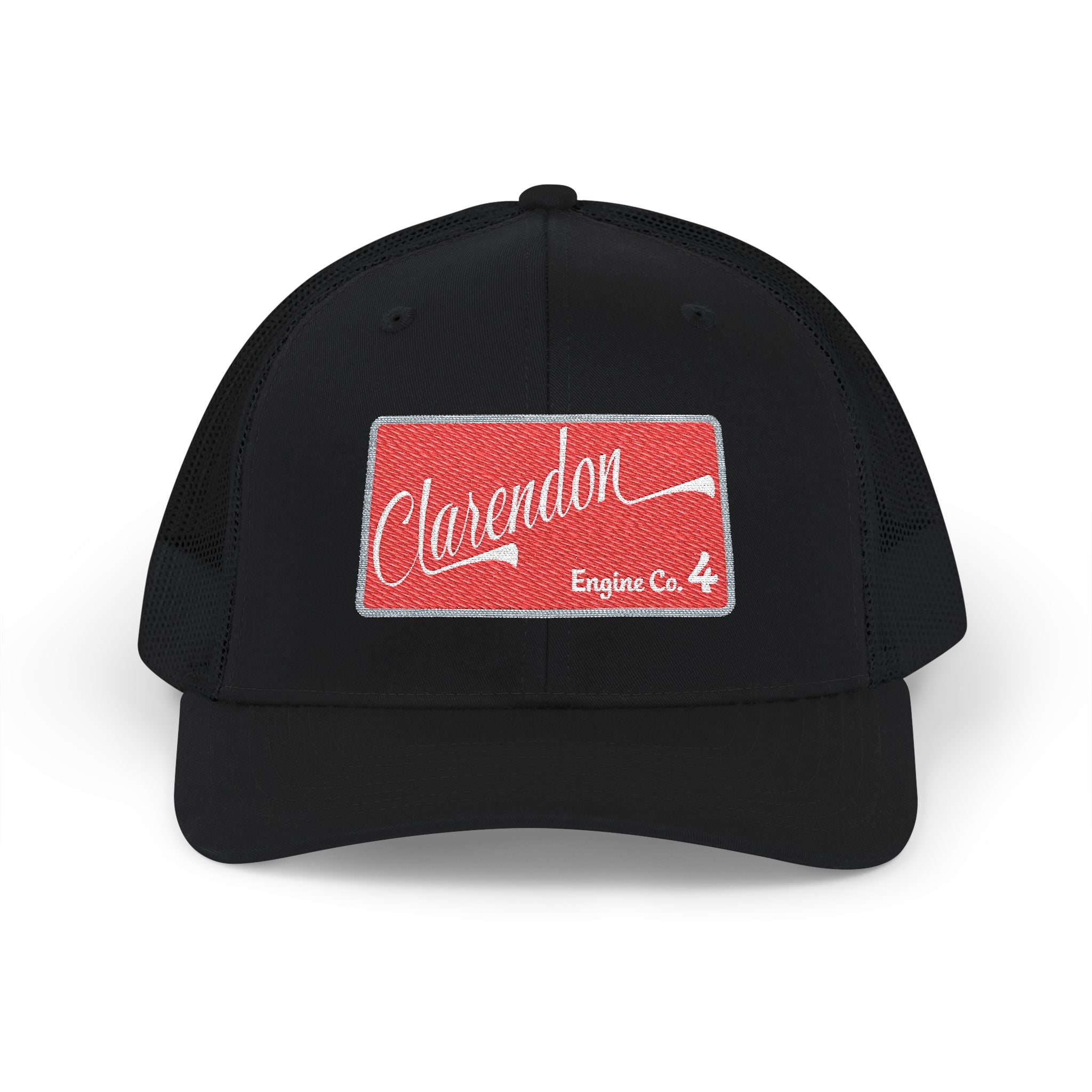 Clarendon Engine co 4 - Snapback Trucker (Richardson 112 Style Hat)