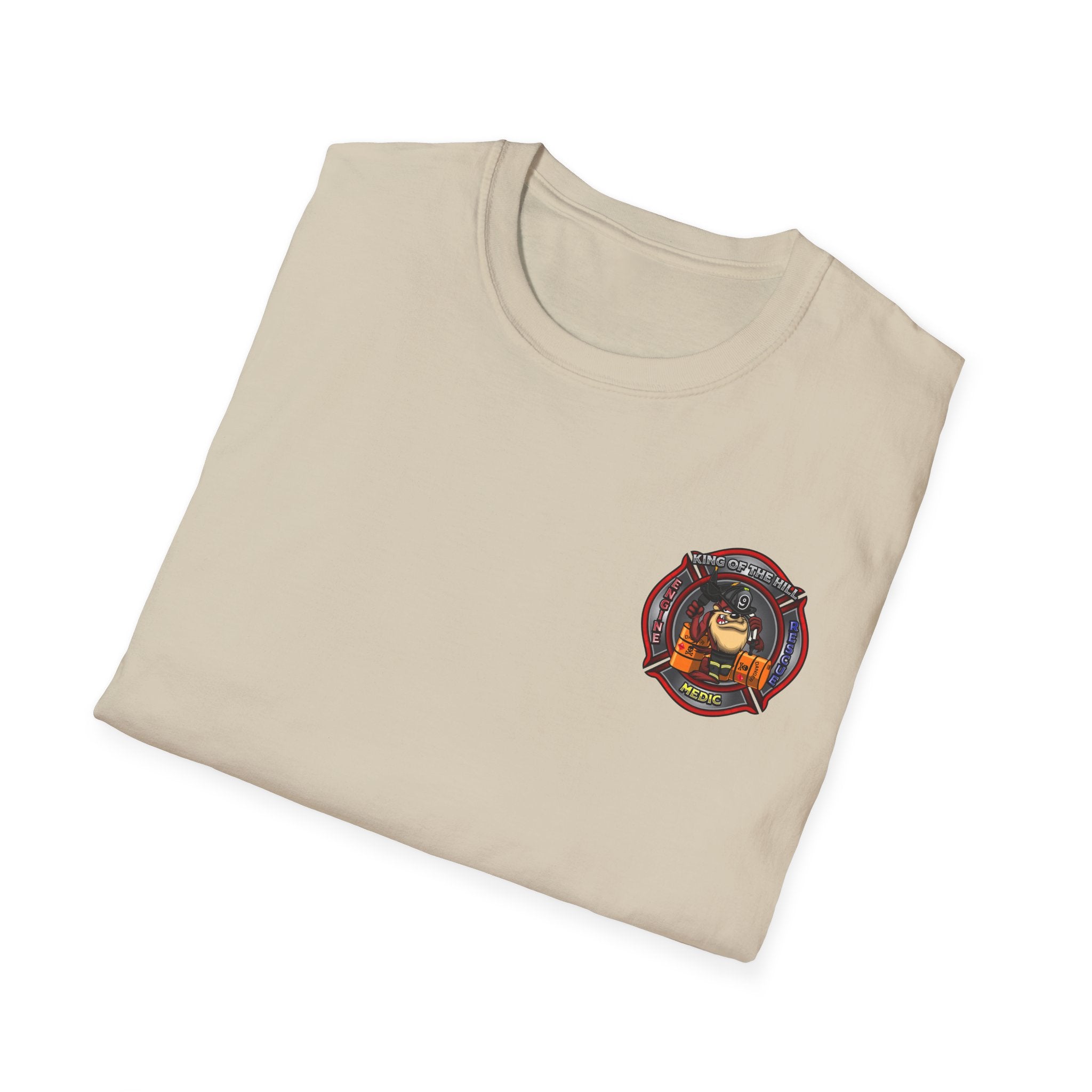 Station 9 Taz Front / Taz back - Gildan Soft Cotton Softstyle T-Shirt
