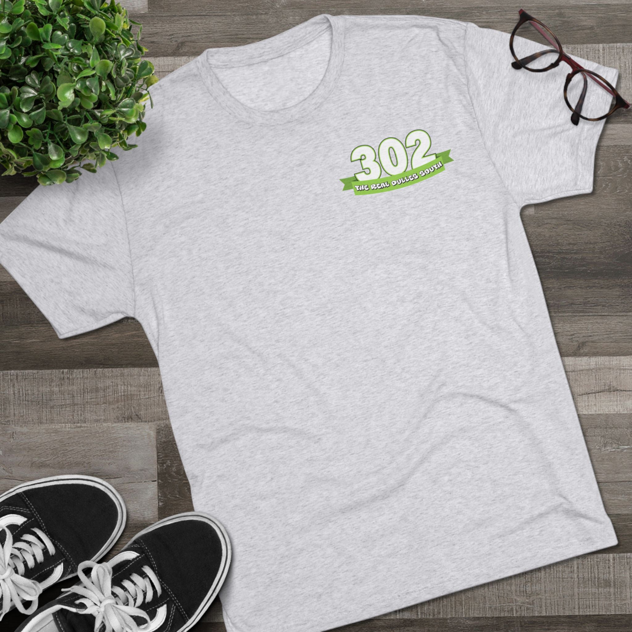 MWAA 302 Real Dulles South - NextLevel Tri-Blend Crew Tee unisex