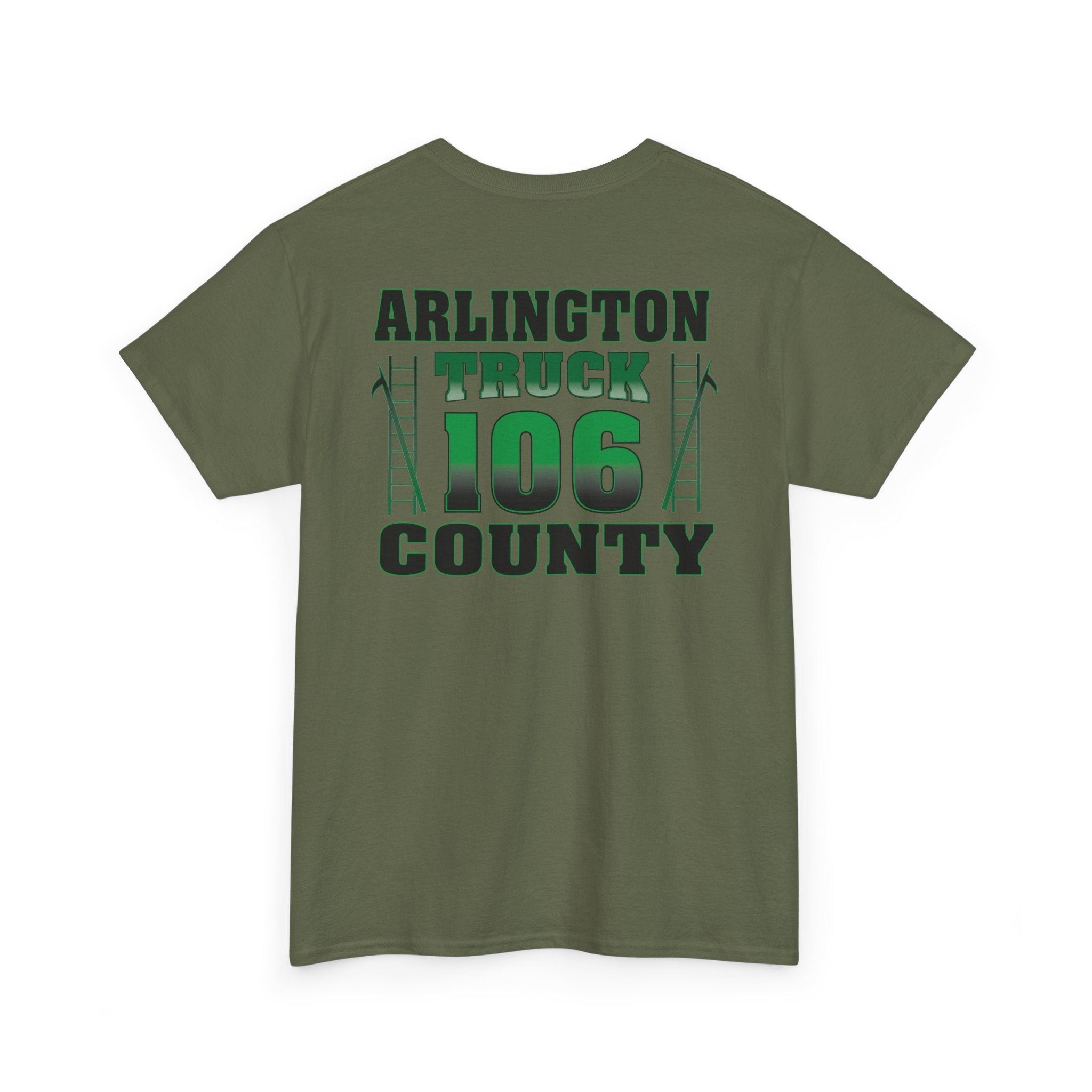 Station 6 Truck Arlington - Heavy Cotton Unisex Tee