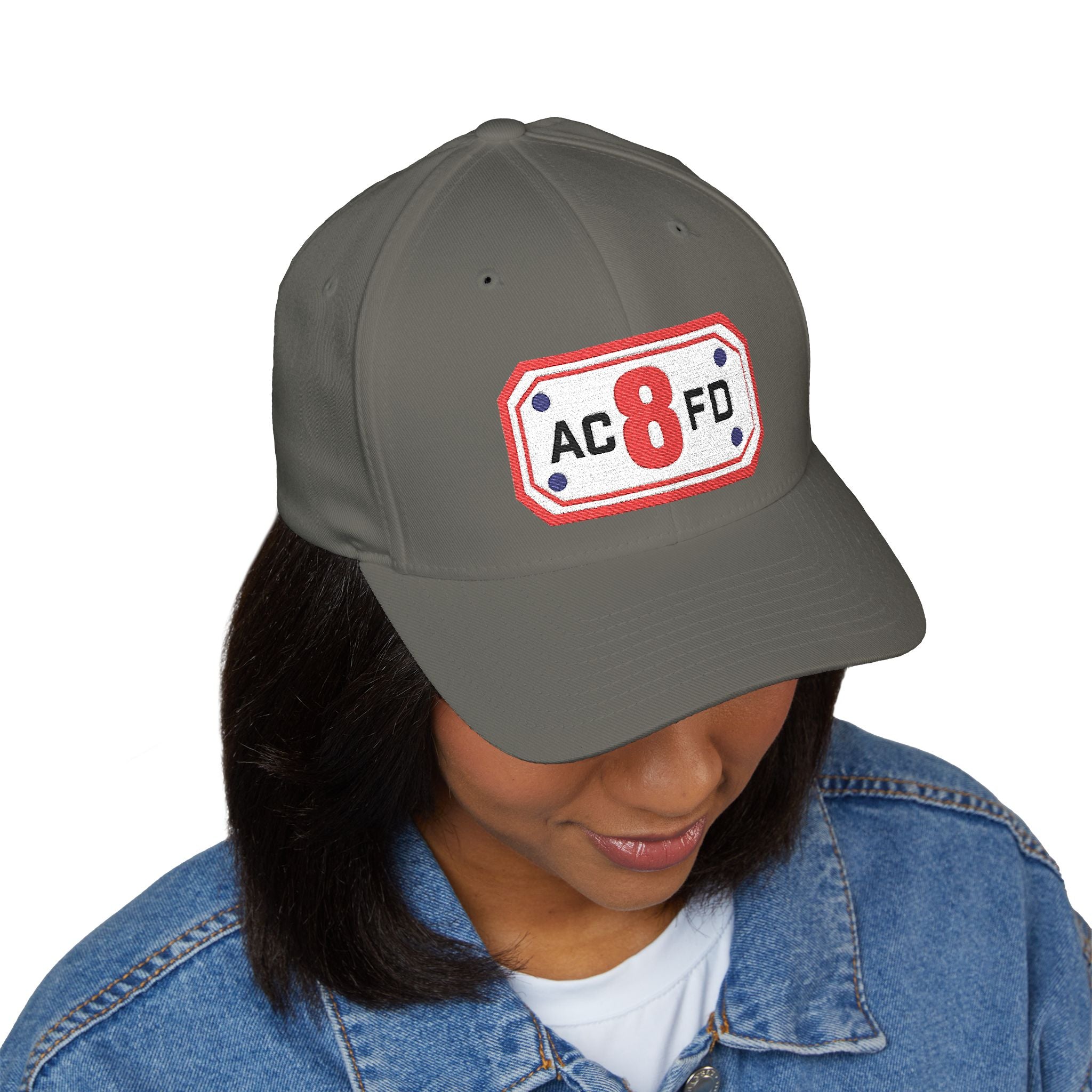 Arlington Engine 8 - FLEXFIT Closed-Back Structured Cap (Embroidery)
