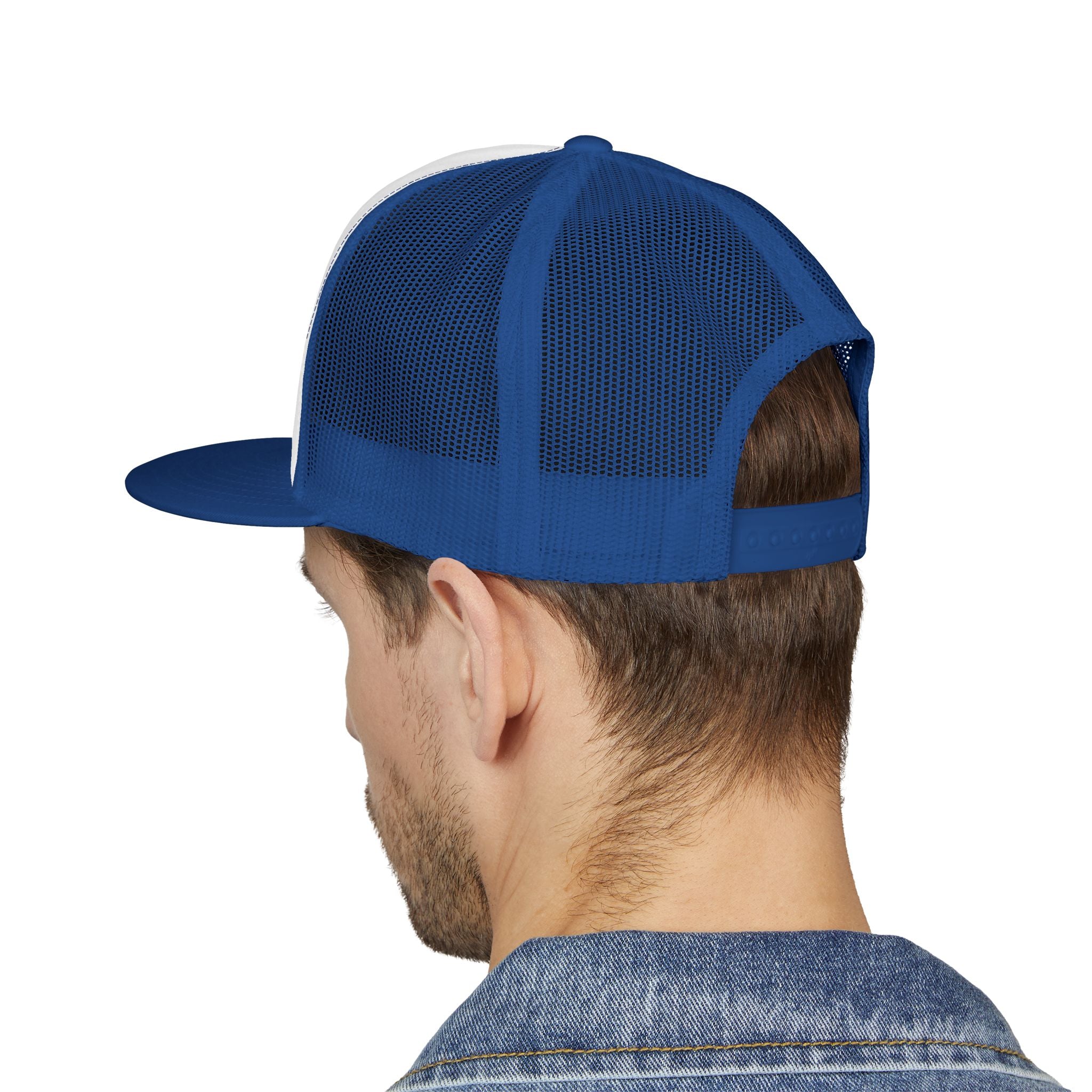 Arlington Rescue 2 (requested different style hat) - 5 Panel Trucker Cap (Embroidery)