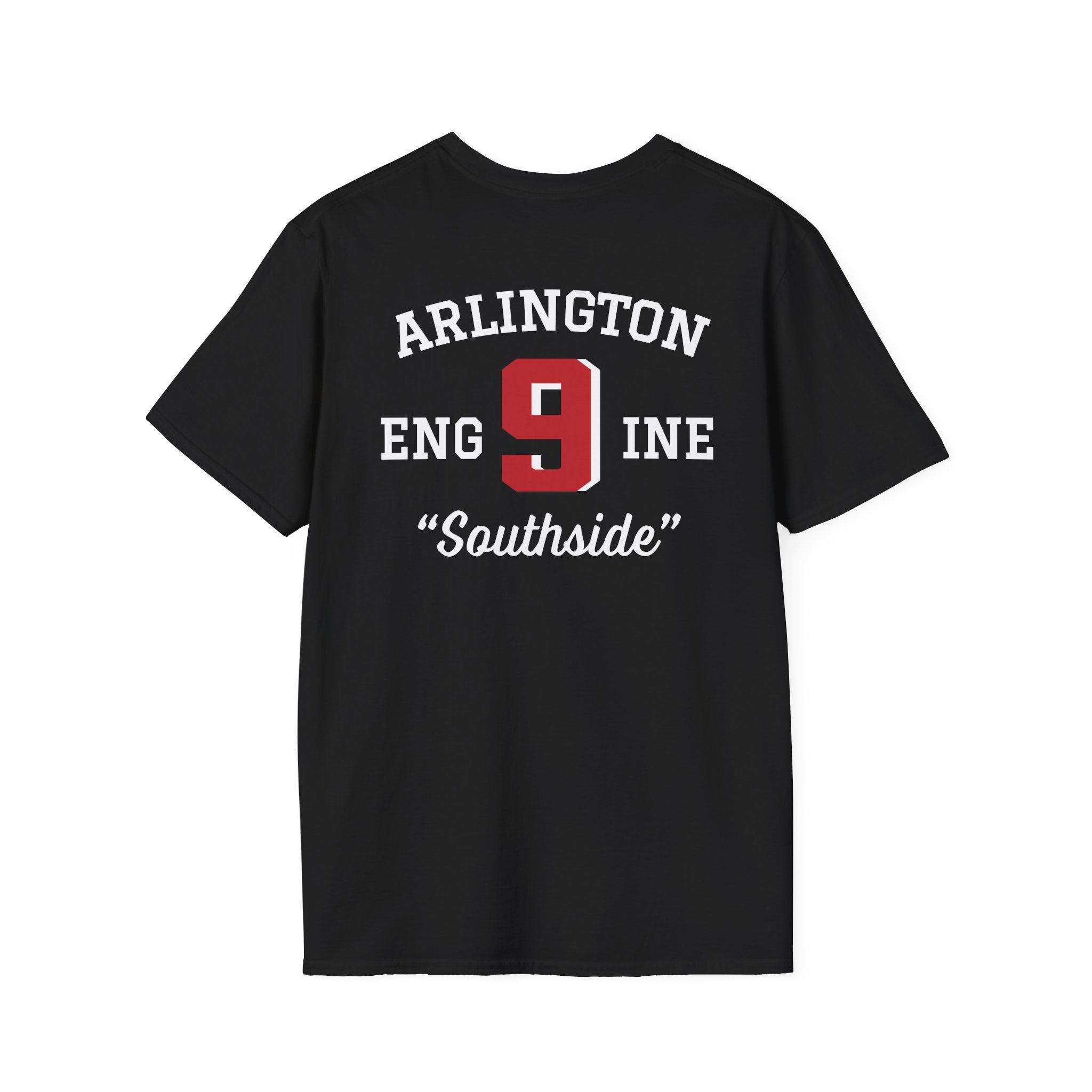 Station 9 Taz Front / FF Engine 9 back - Gildan Soft Cotton Softstyle T-Shirt