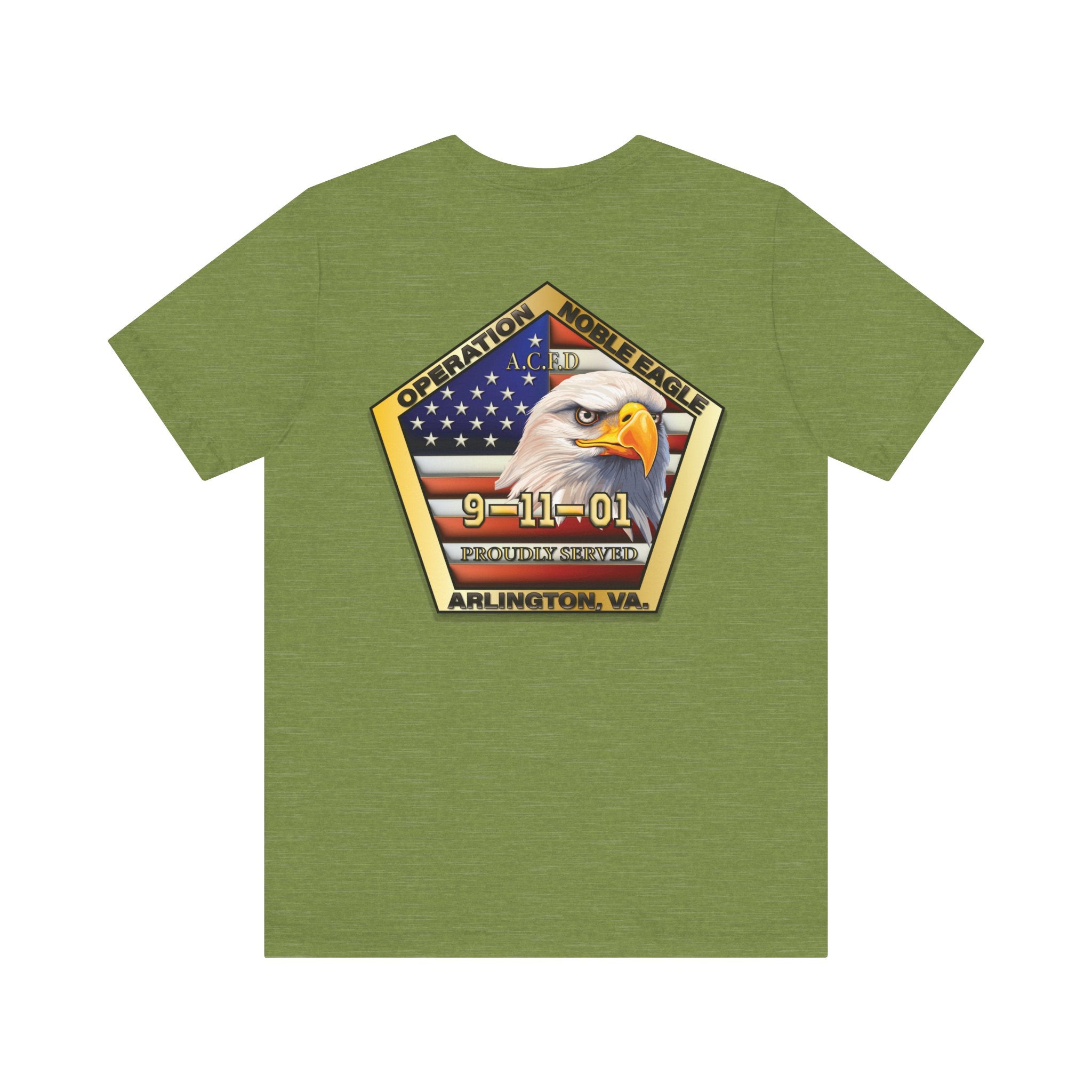 Operation Noble Eagle/Old Arlington Patch - Bella+Canvas Soft Unisex Tee