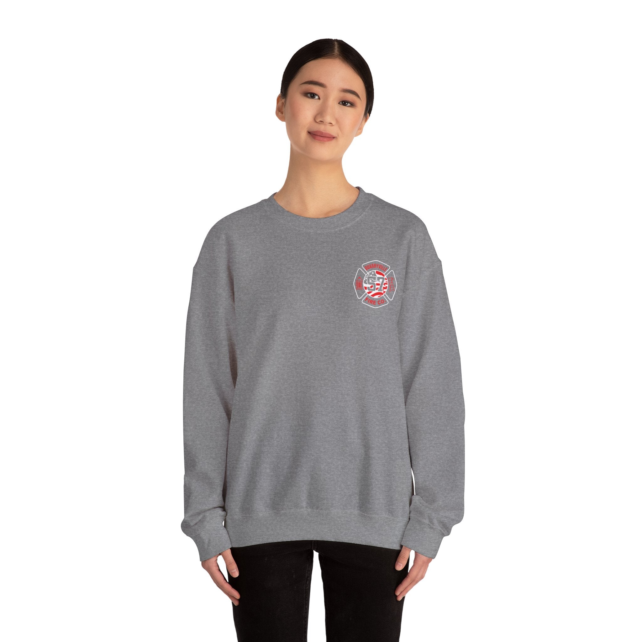 Quarryville PA Vol. Fire - Gildan Unisex Heavy Blend™ Crewneck Sweatshirt