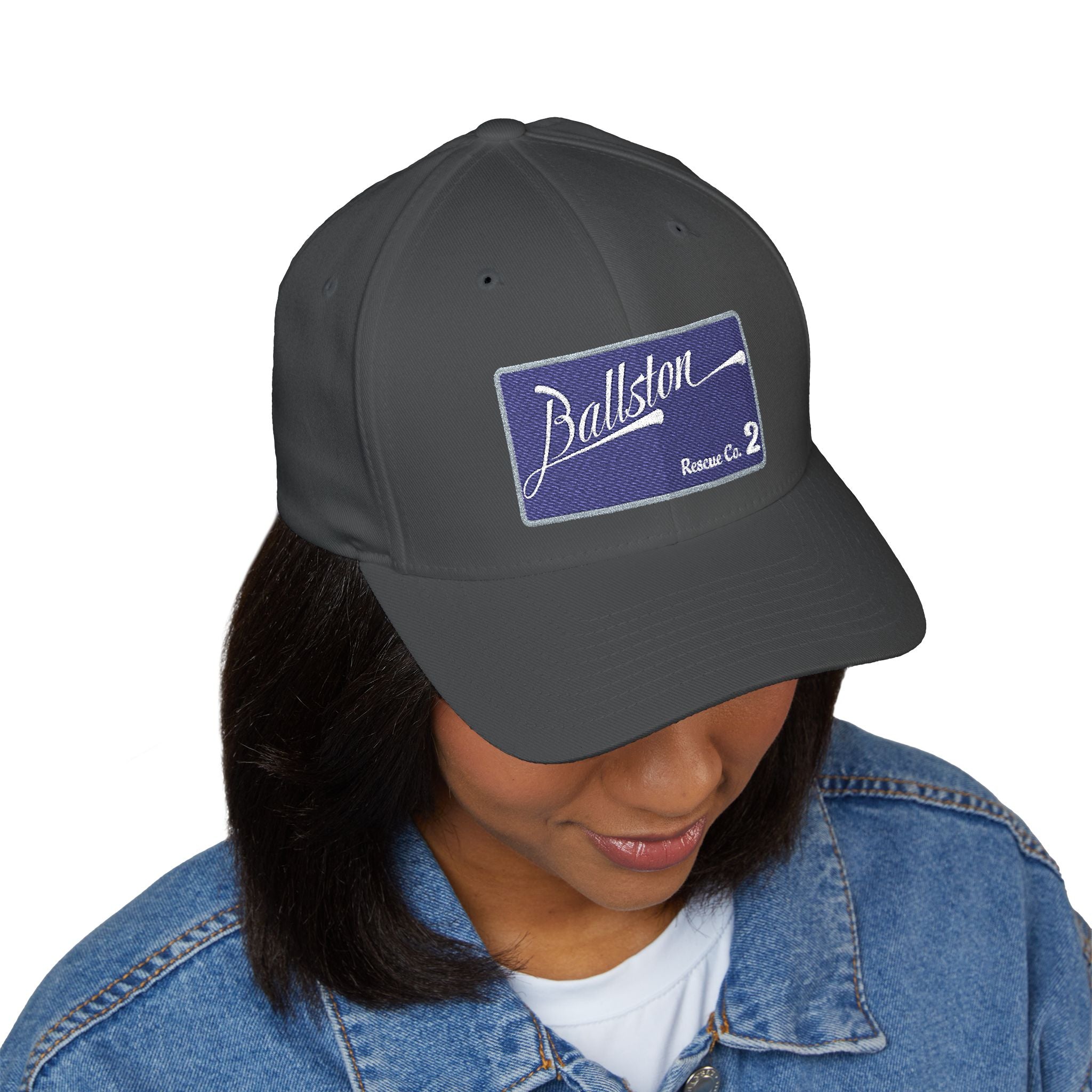 Arlington Ballston Rescue 2 - FLEXFIT Closed-Back Structured Cap (Embroidery)