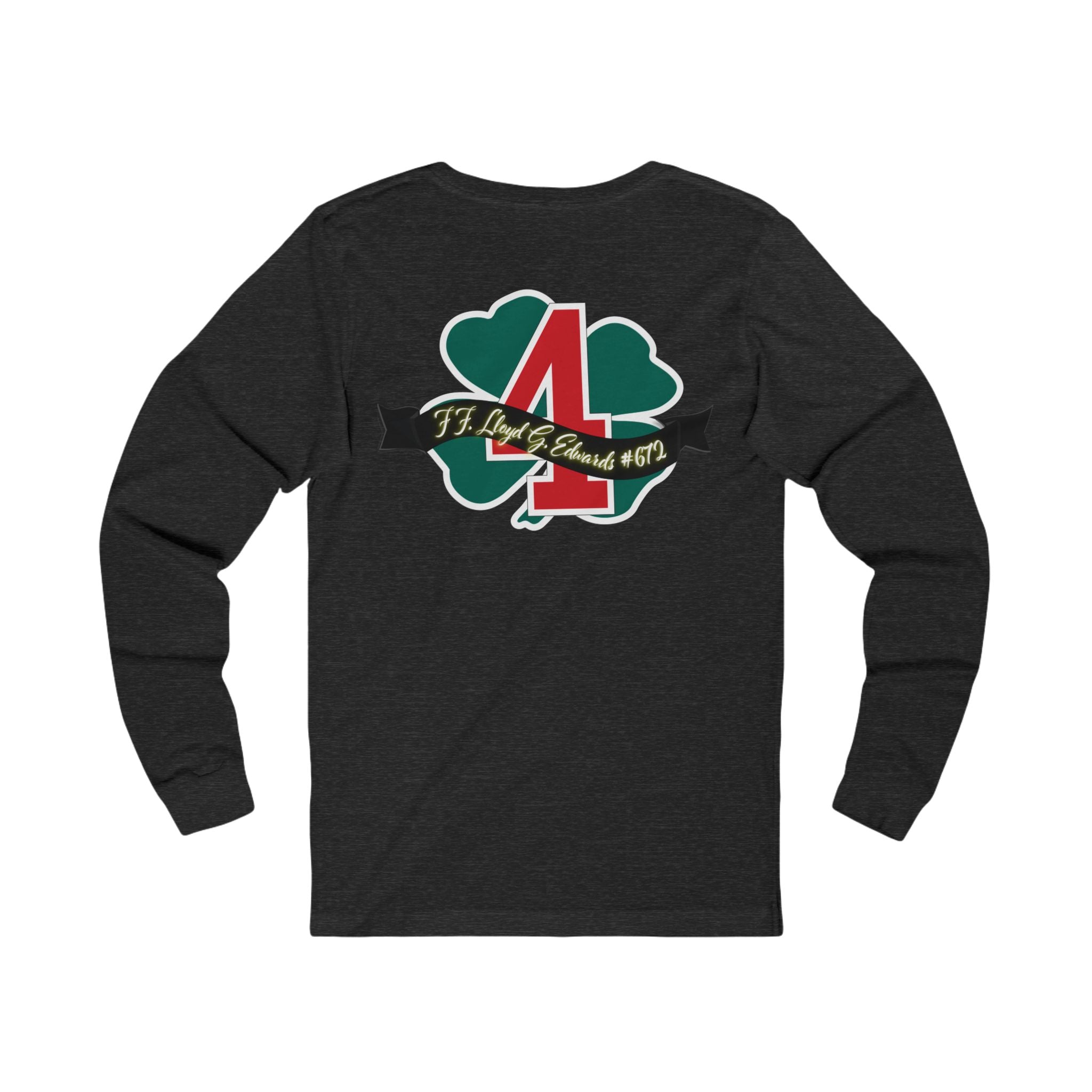 Clover Lloyd Edwards Memorial Shirt  - Unisex Jersey Long Sleeve Tee