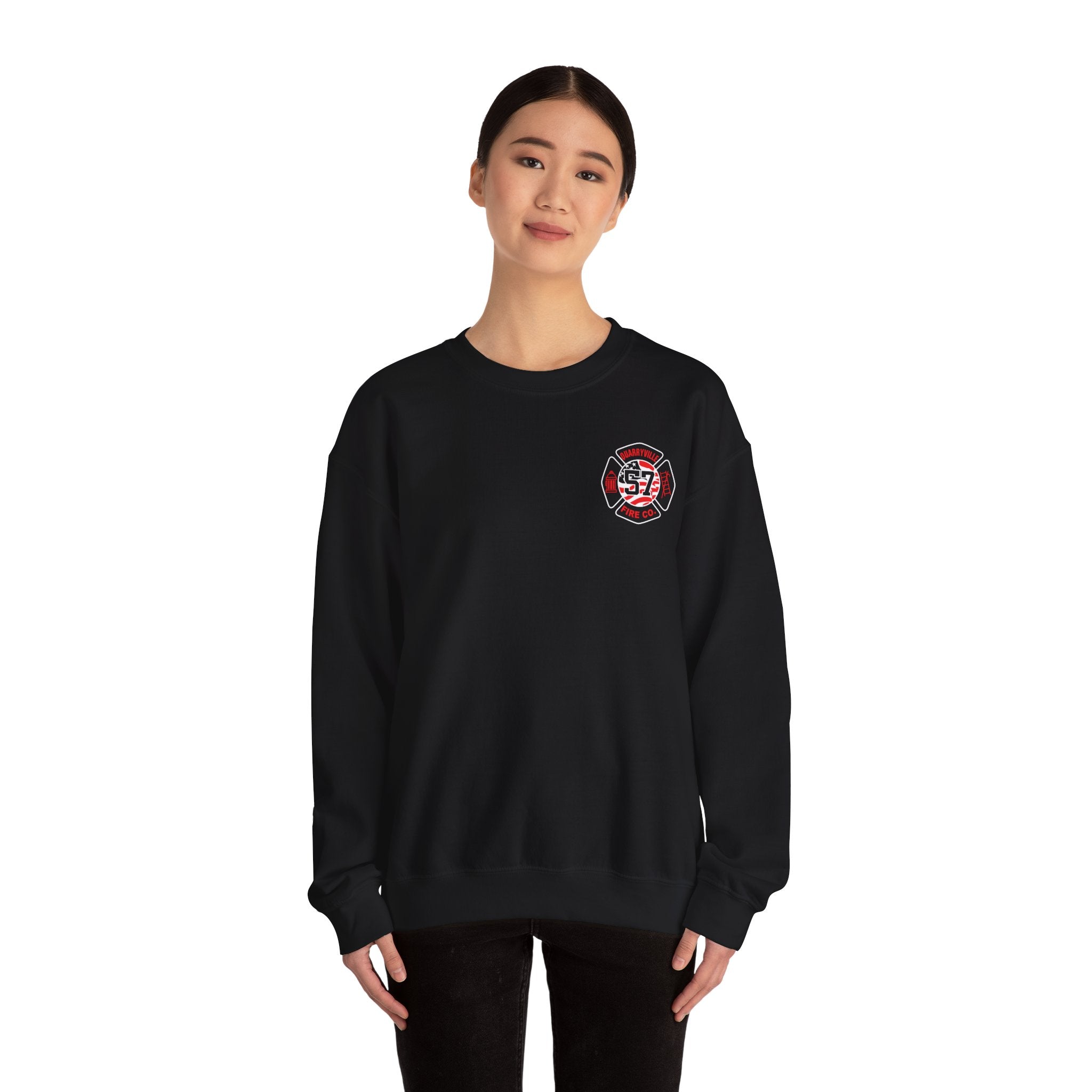 Quarryville PA Vol. Fire - Gildan Unisex Heavy Blend™ Crewneck Sweatshirt