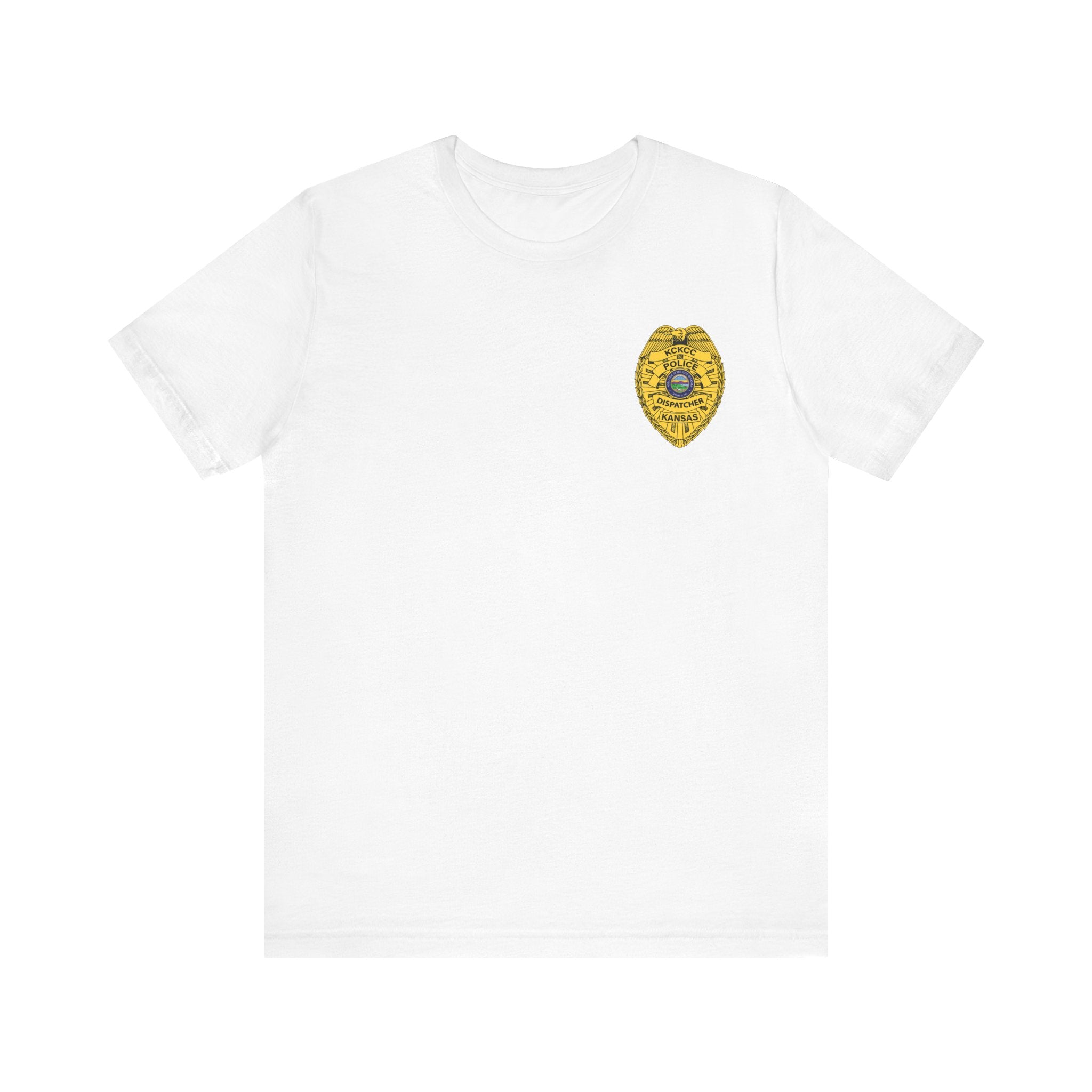 KCKCC Police Dispatcher - Unisex Jersey Short Sleeve Tee