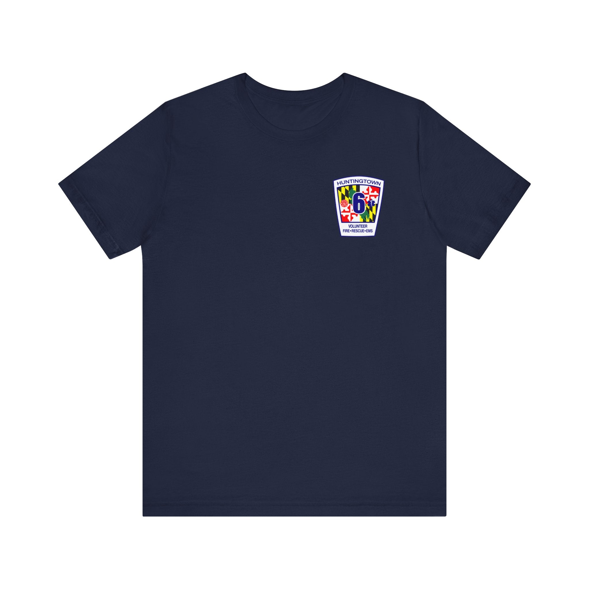 Huntingtown Vol. Fire Boat 6 - Bella+Canvas Soft Unisex Tee