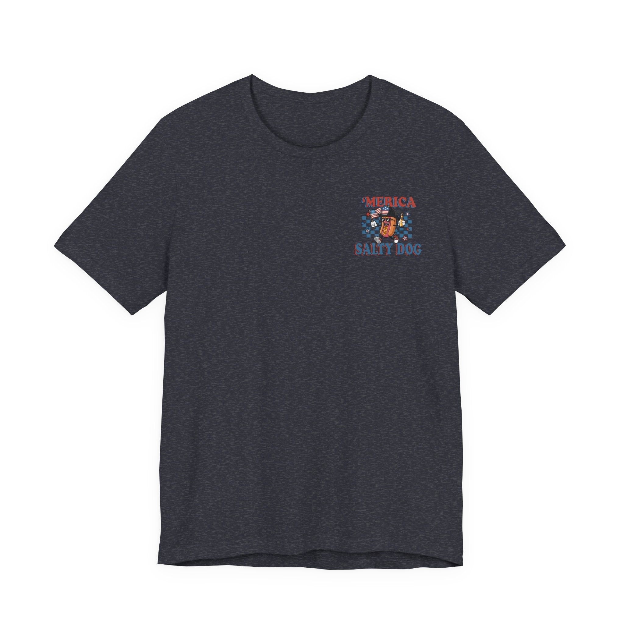 Salty Dog 'Merica Shirt - Bella-Canva Soft Jersey Short Sleeve Tee