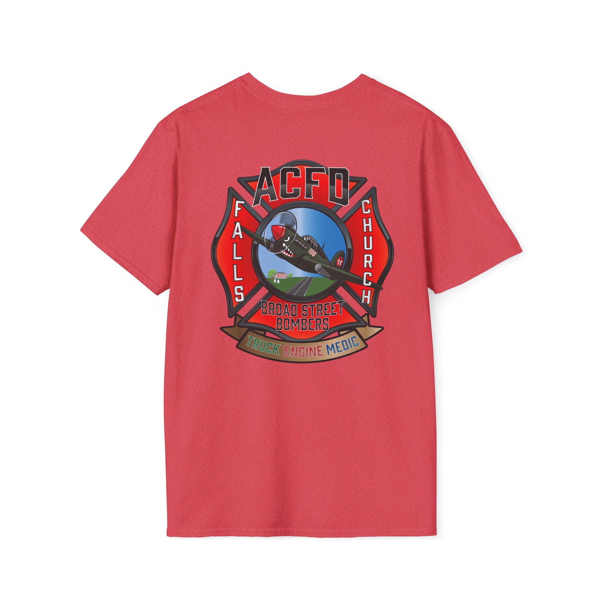 Station 6 broad street bombers - Unisex Softstyle T-Shirt Gildan