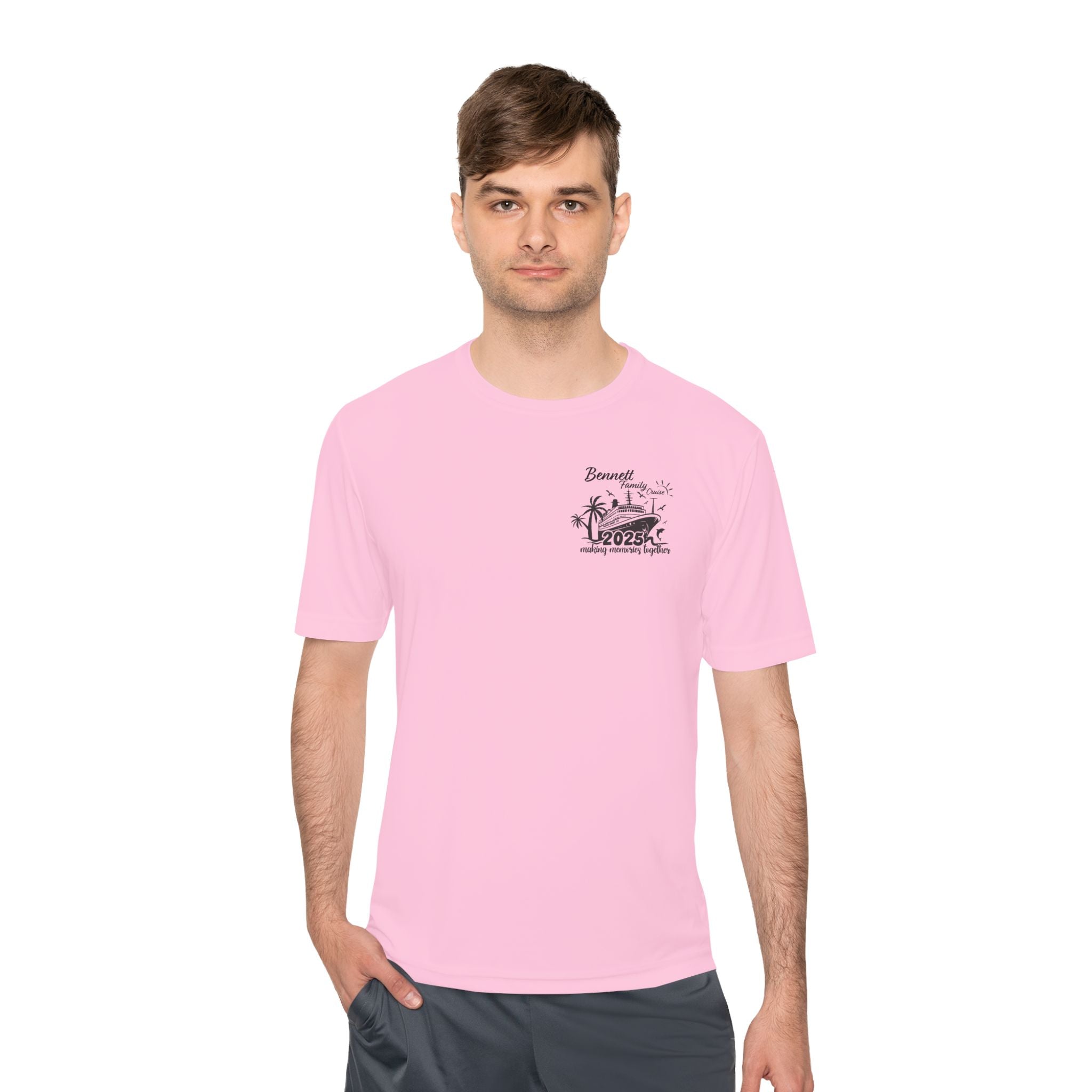 Bennet Family Cruise Black Text - Unisex Moisture Wicking Tee