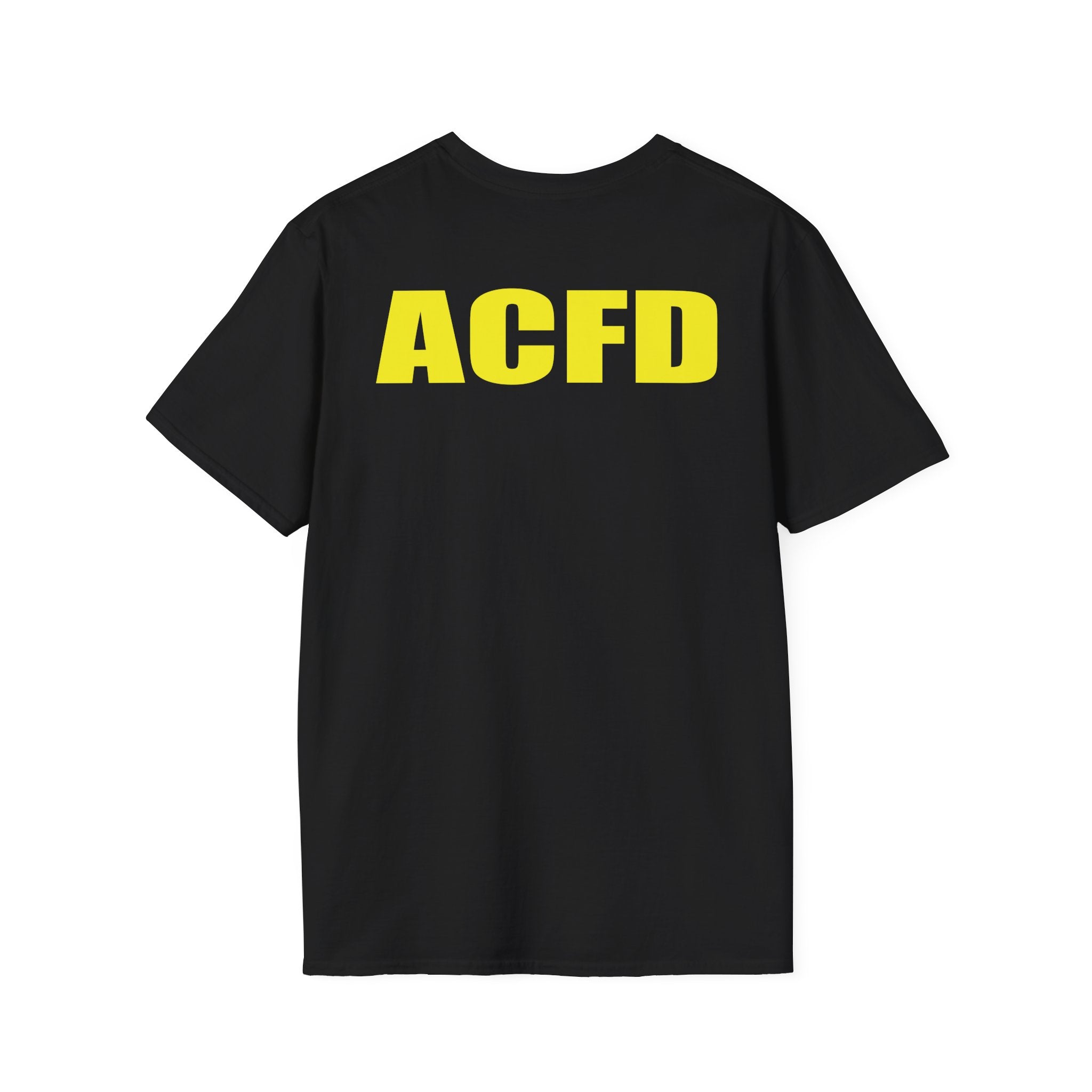 Station 3 Rhino Logo Officer - Gildan Soft Cotton Softstyle T-Shirt