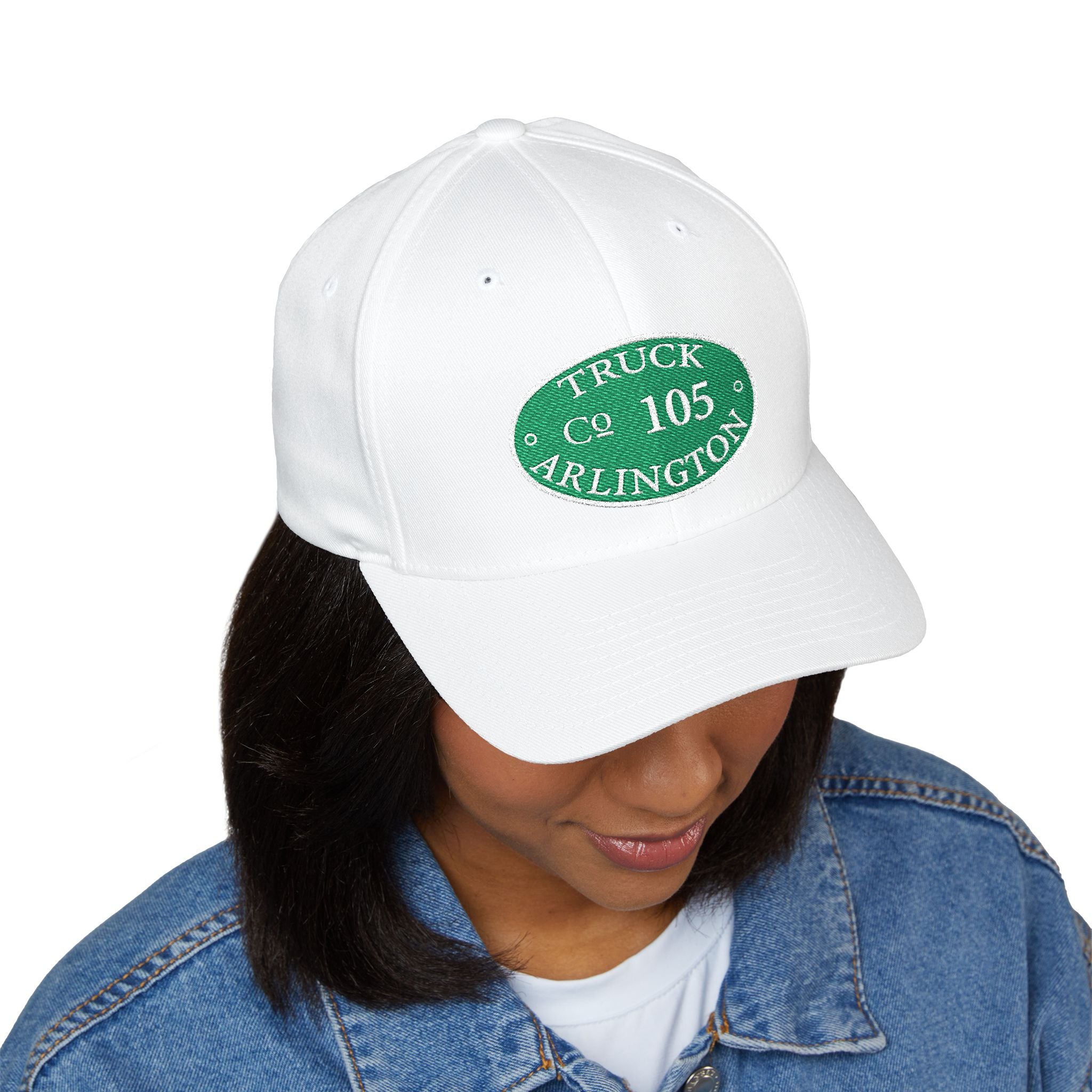 Arlington Truck 5 Circle Patch - FLEXFIT Closed-Back Structured Cap (Embroidery)