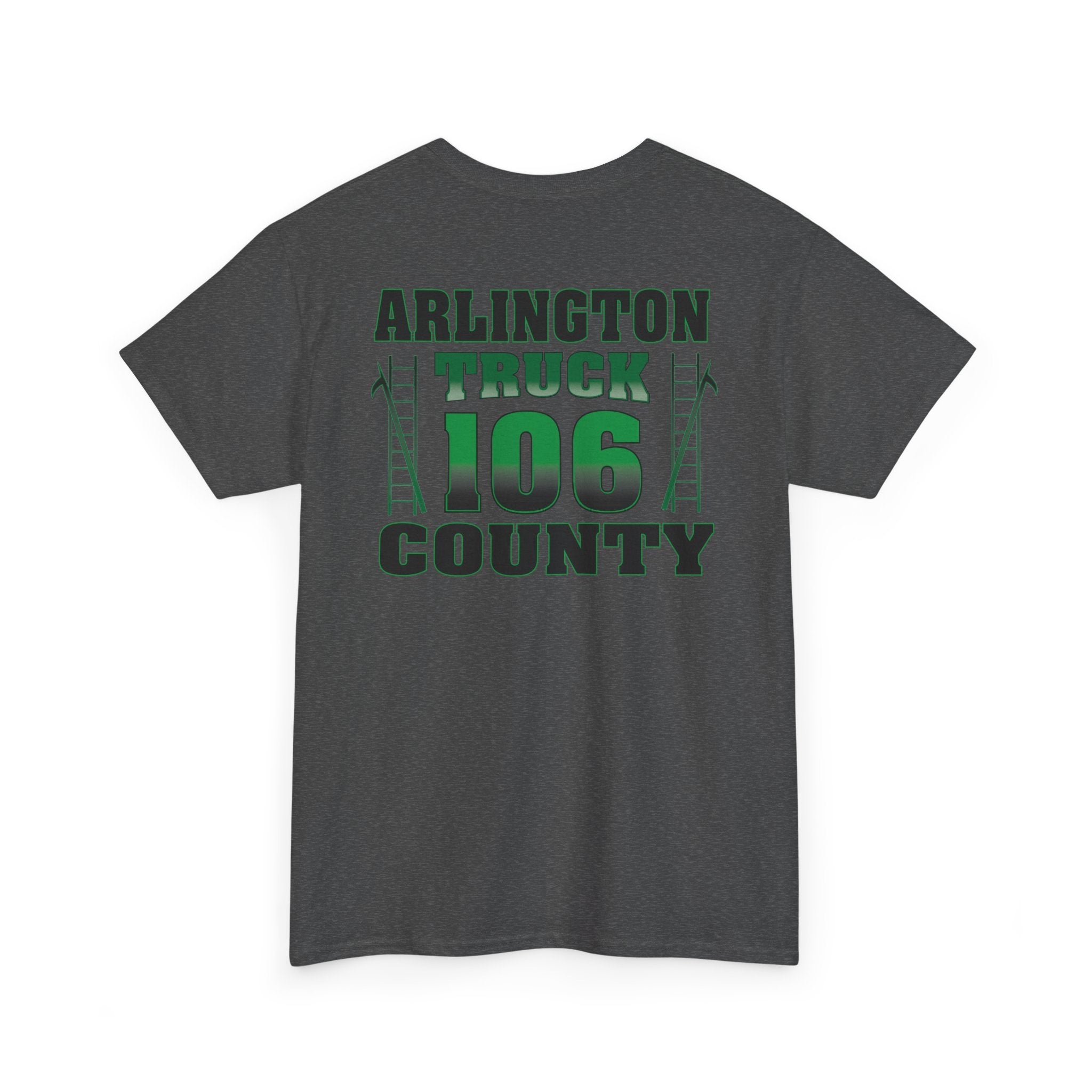 Station 6 Truck Arlington - Heavy Cotton Unisex Tee
