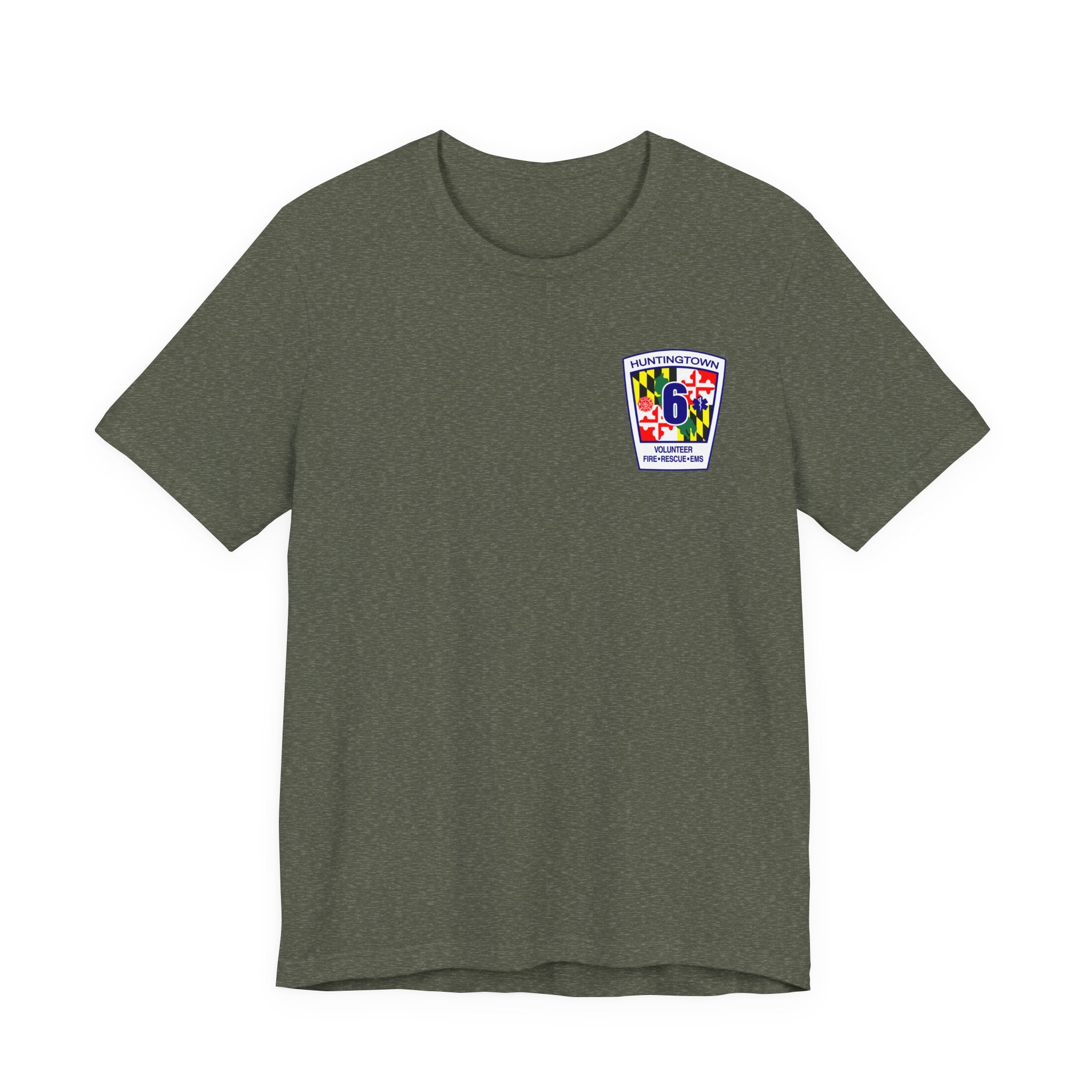 Huntingtown Vol. Fire Boat 6 - Bella+Canvas Soft Unisex Tee
