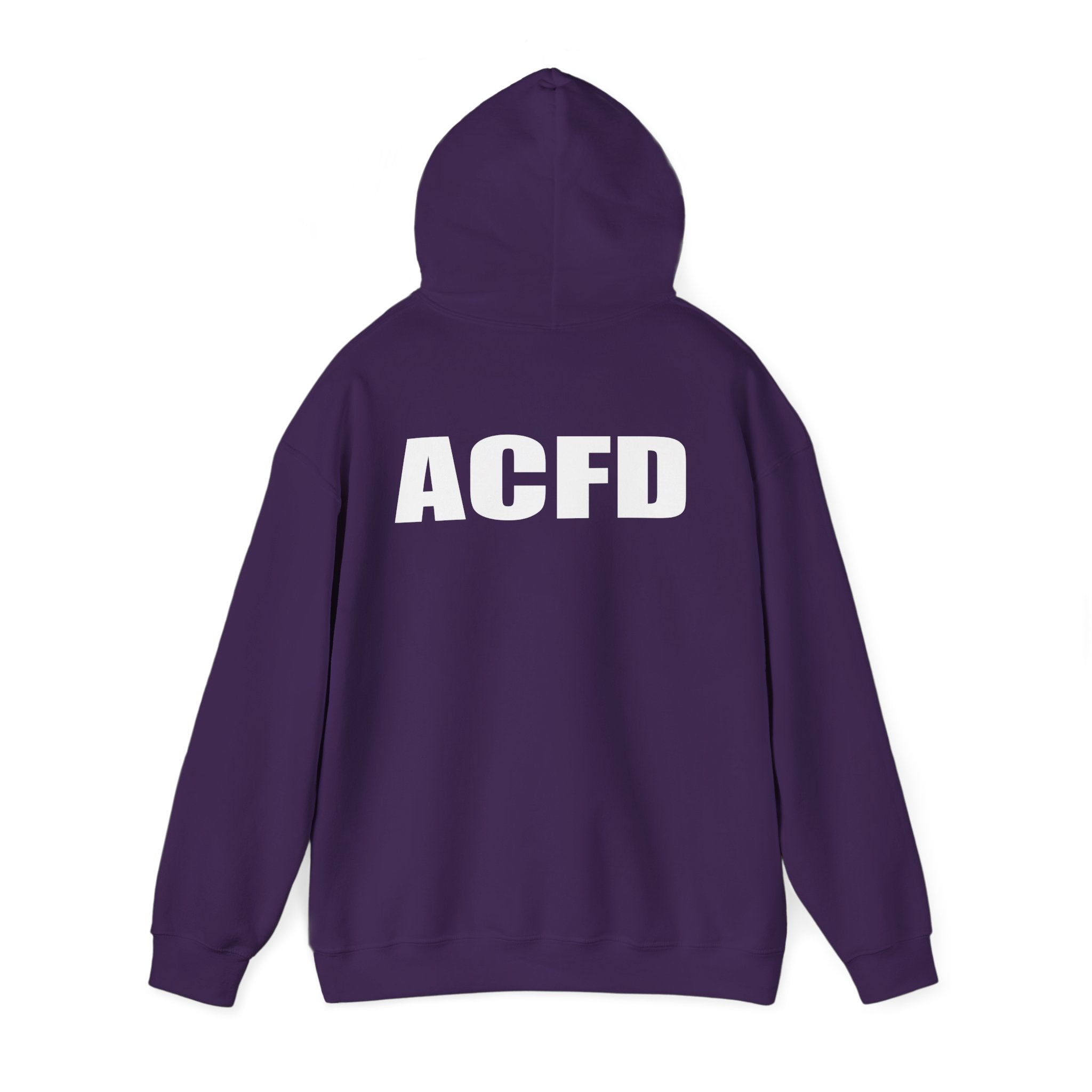Arlington Station 3 Rhino Front/ACFD FF Back - Gildan Heavy Blend™ Hooded Sweatshirt