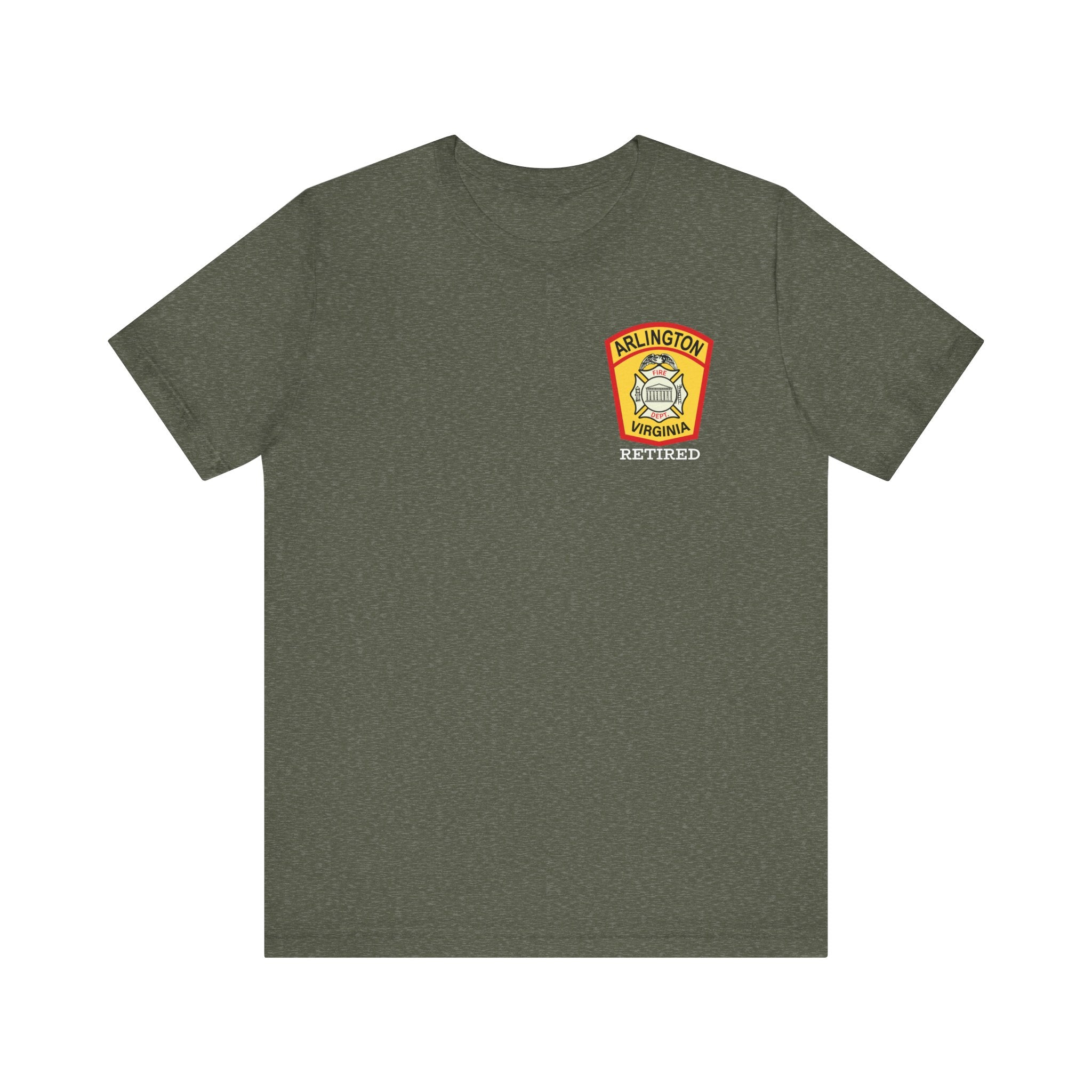 Arlington Retired Old Patch - Bella+Canvas Soft Unisex Tee