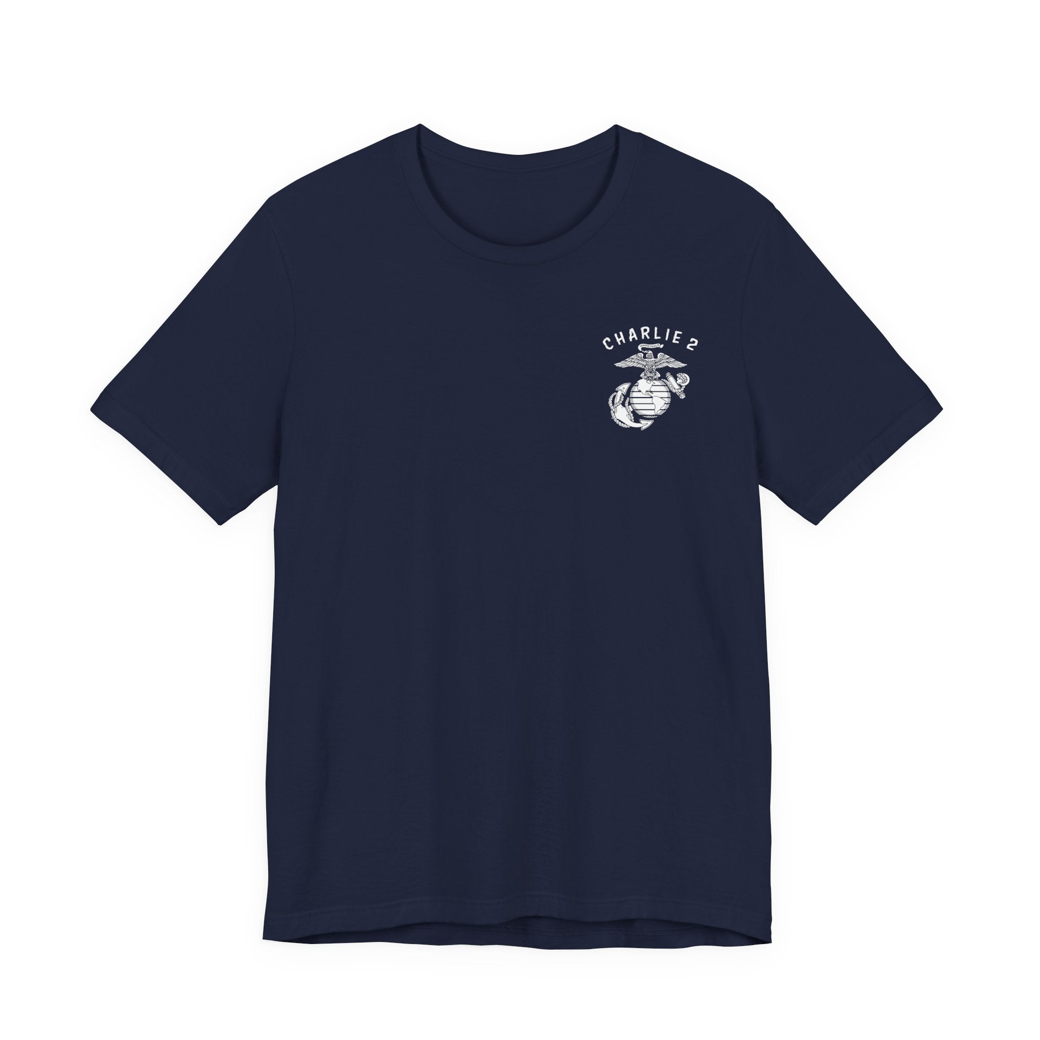 Charlie 2 Ronin (white logo) - Bella Canva soft cotton bled.