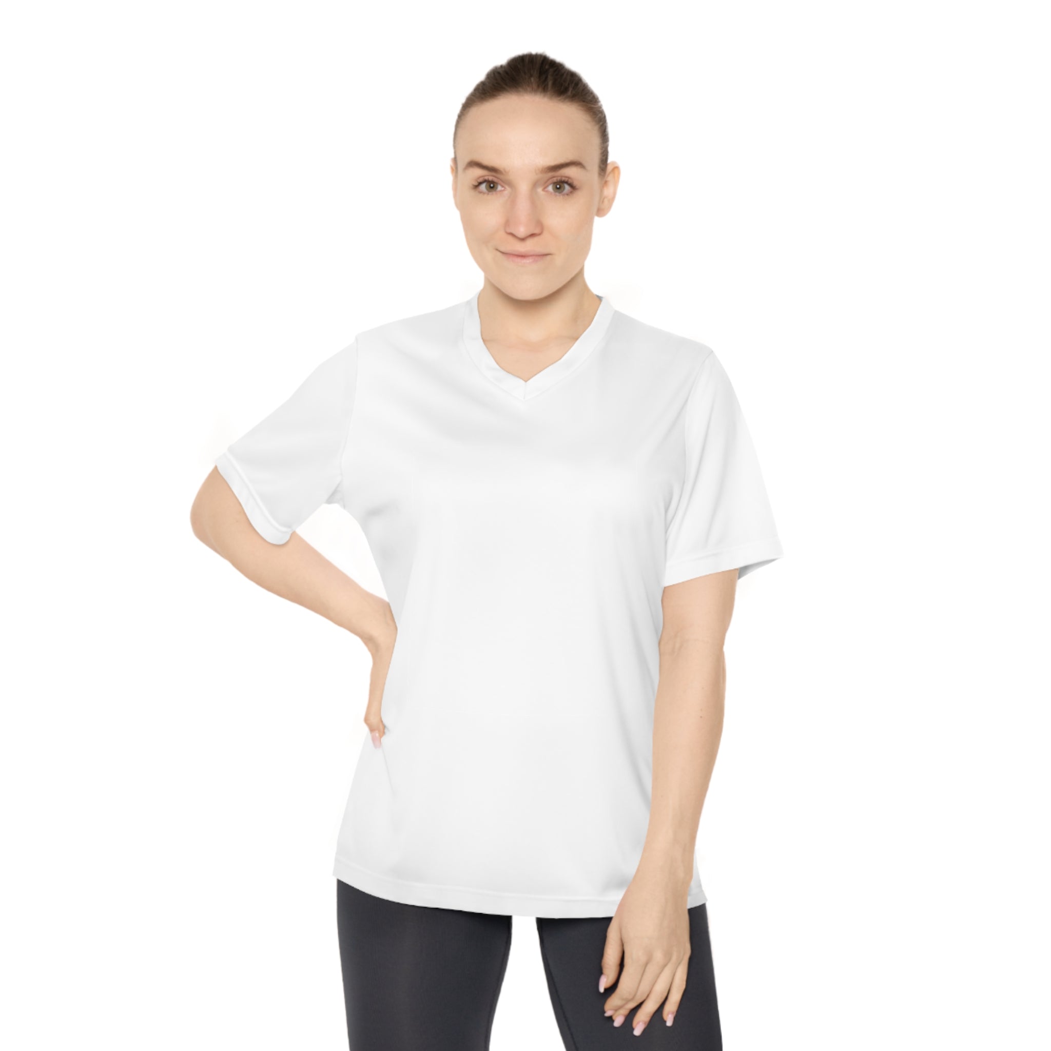 ACFD Firefighter Women's Moisture Wicking - Performance V-Neck T-Shirt