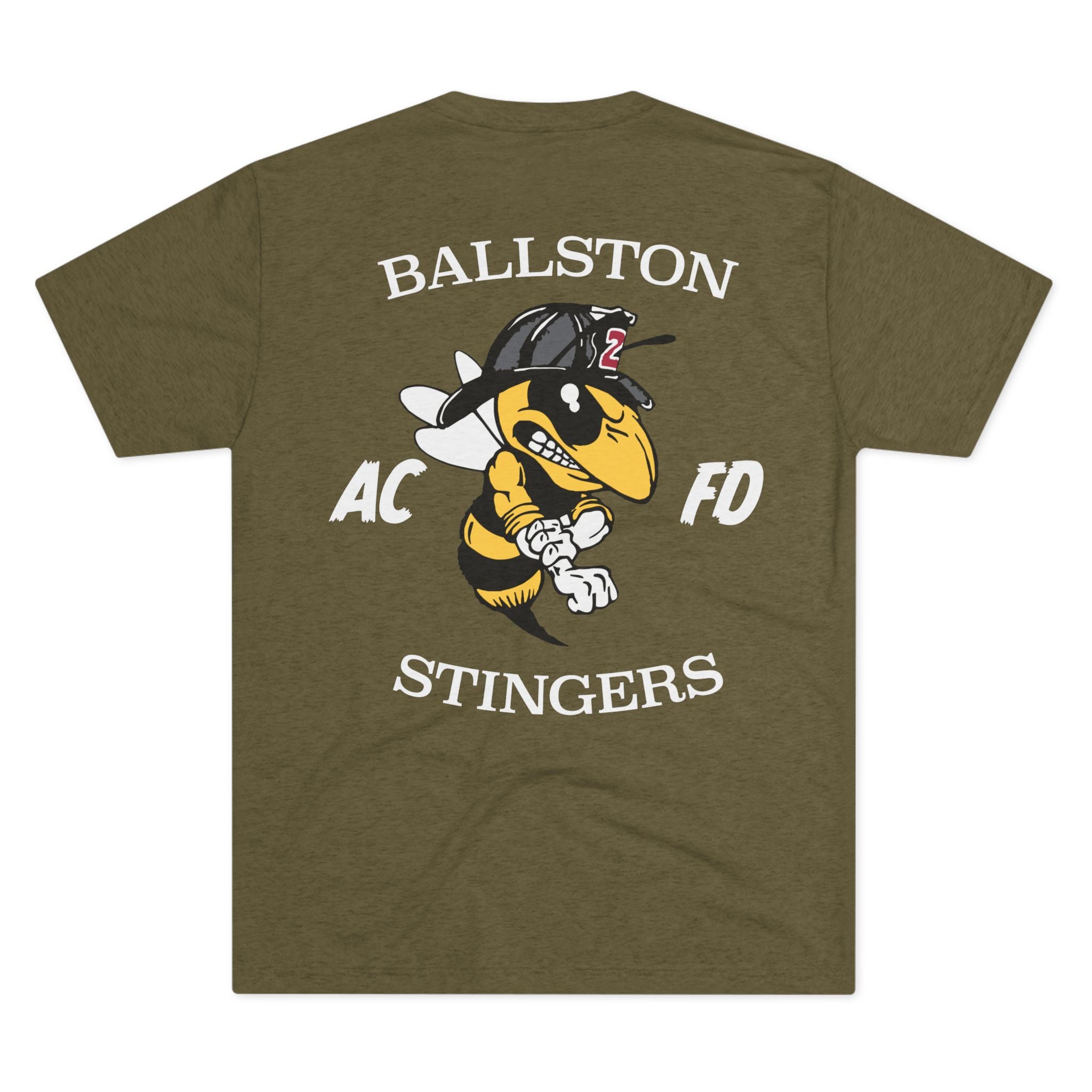 Engine 2 Ballston Stingers - NextLevel Tri-Blend Crew Tee